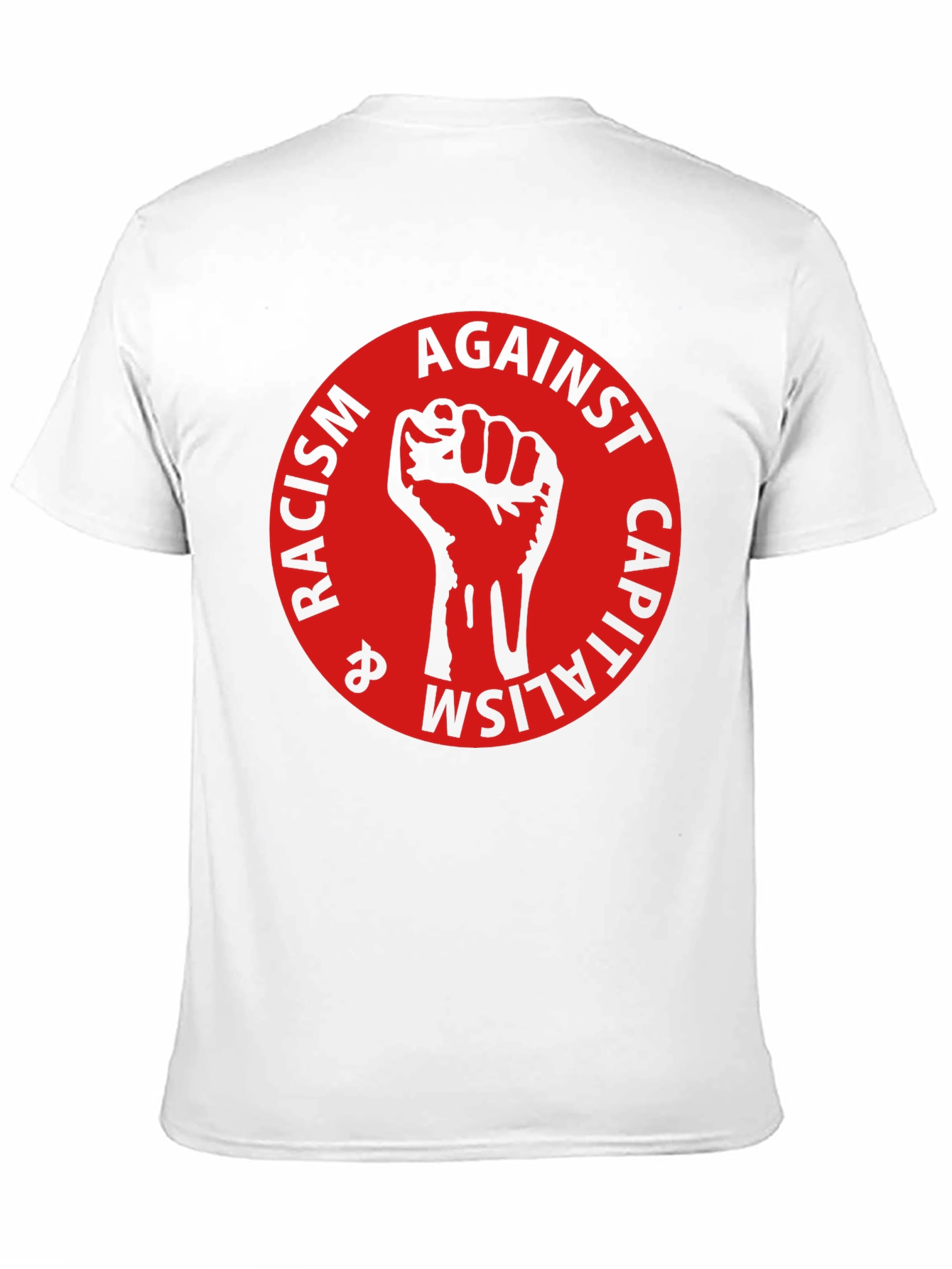 Anti-Racism & Capitalism Fist T-Shirt
