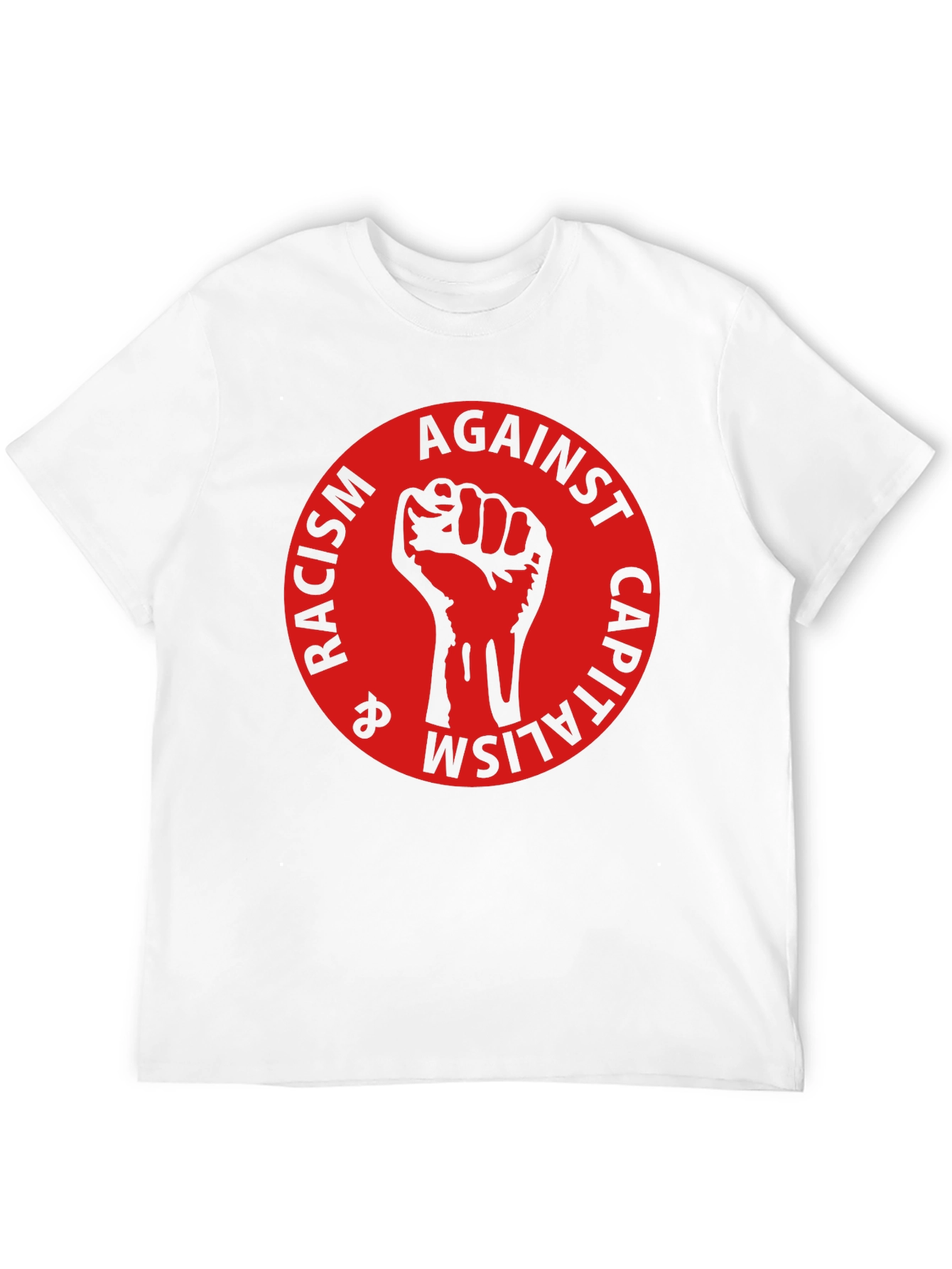 Anti-Racism & Capitalism Fist T-Shirt