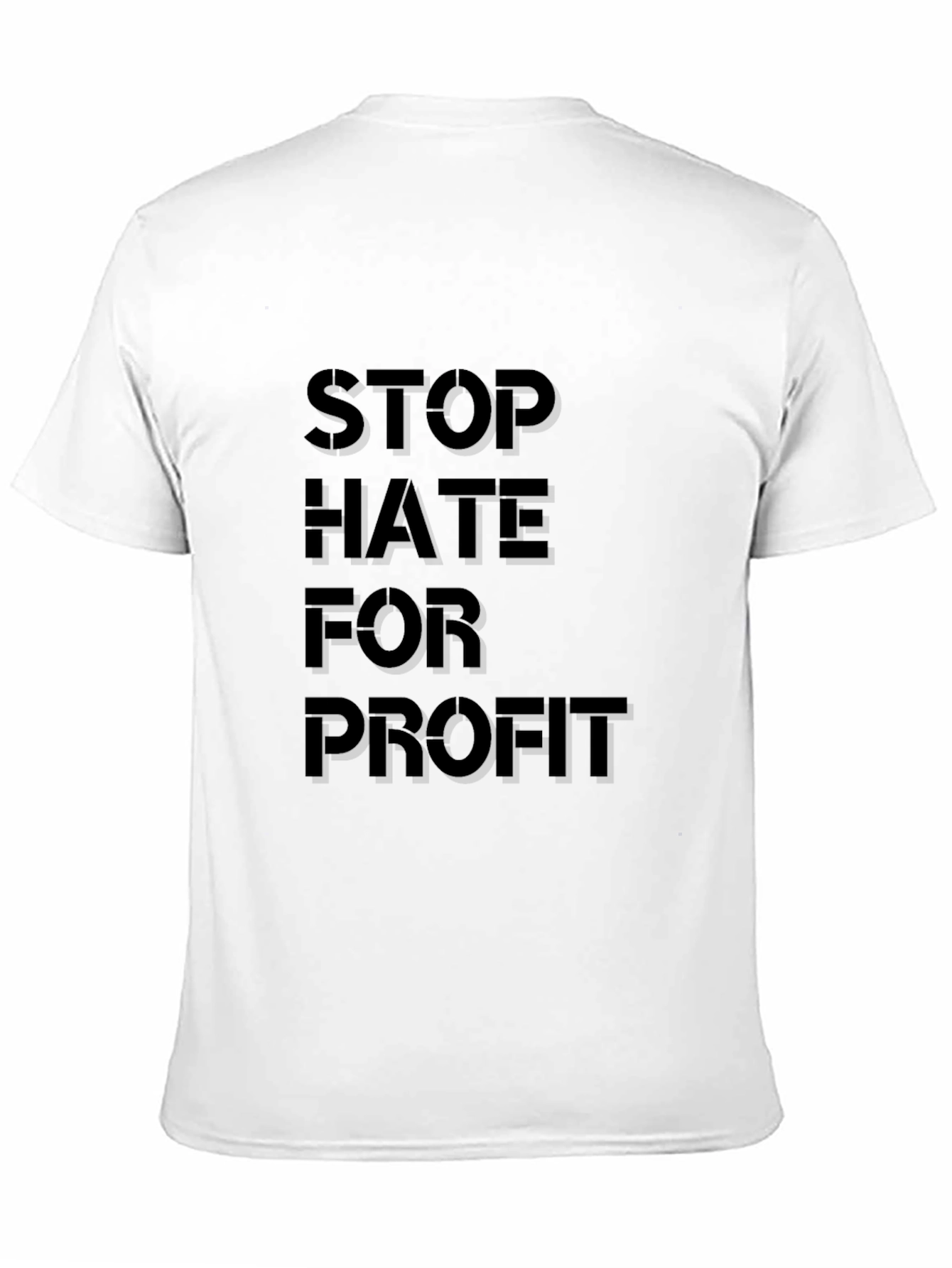 Stop Hate for Profit Black T-Shirt