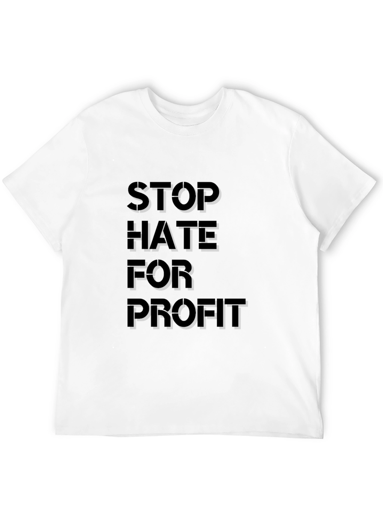 Stop Hate for Profit Black T-Shirt