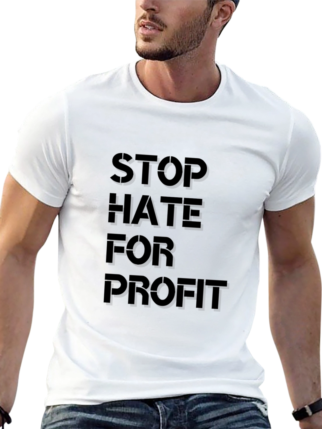 Stop Hate for Profit Black T-Shirt