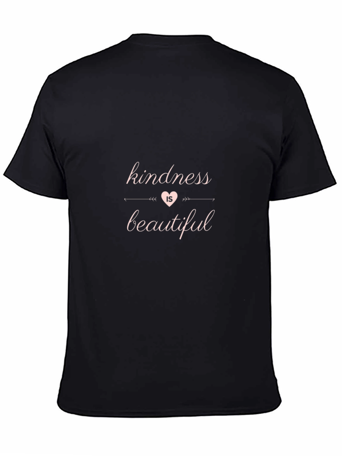 Kindness is Beautiful Black T-Shirt