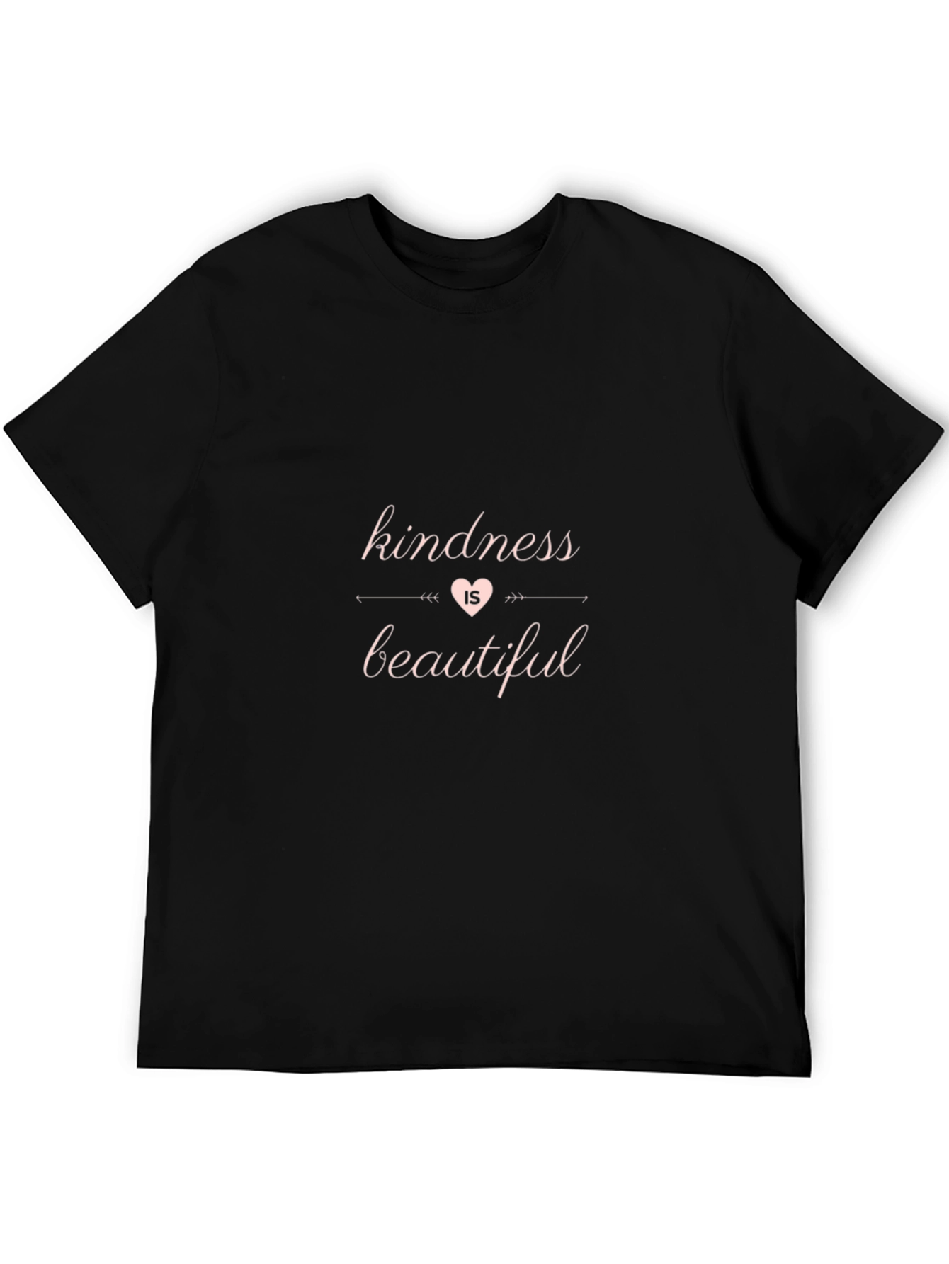 Kindness is Beautiful Black T-Shirt