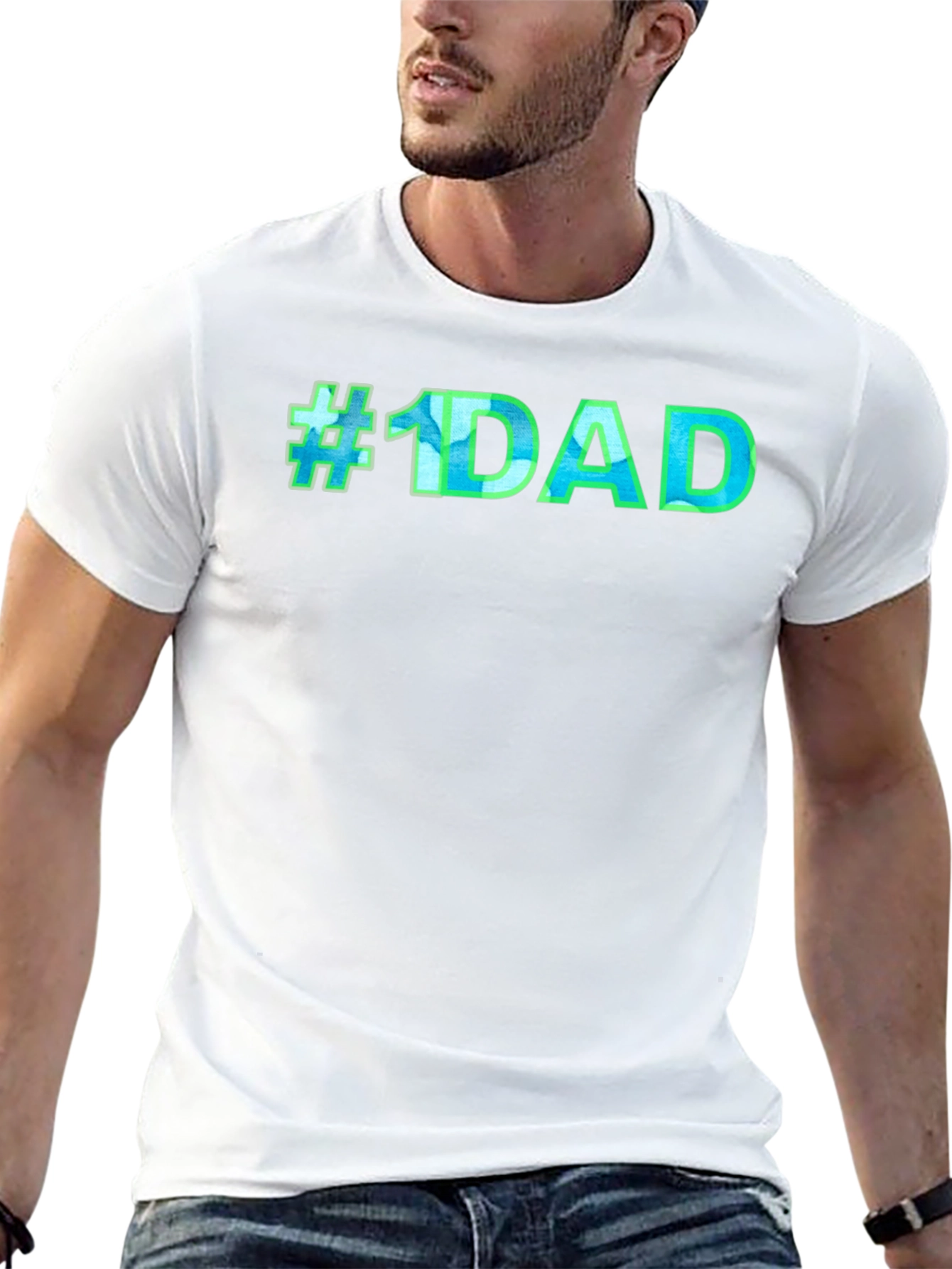 #1 Dad T-Shirt - Fathers Day Gift