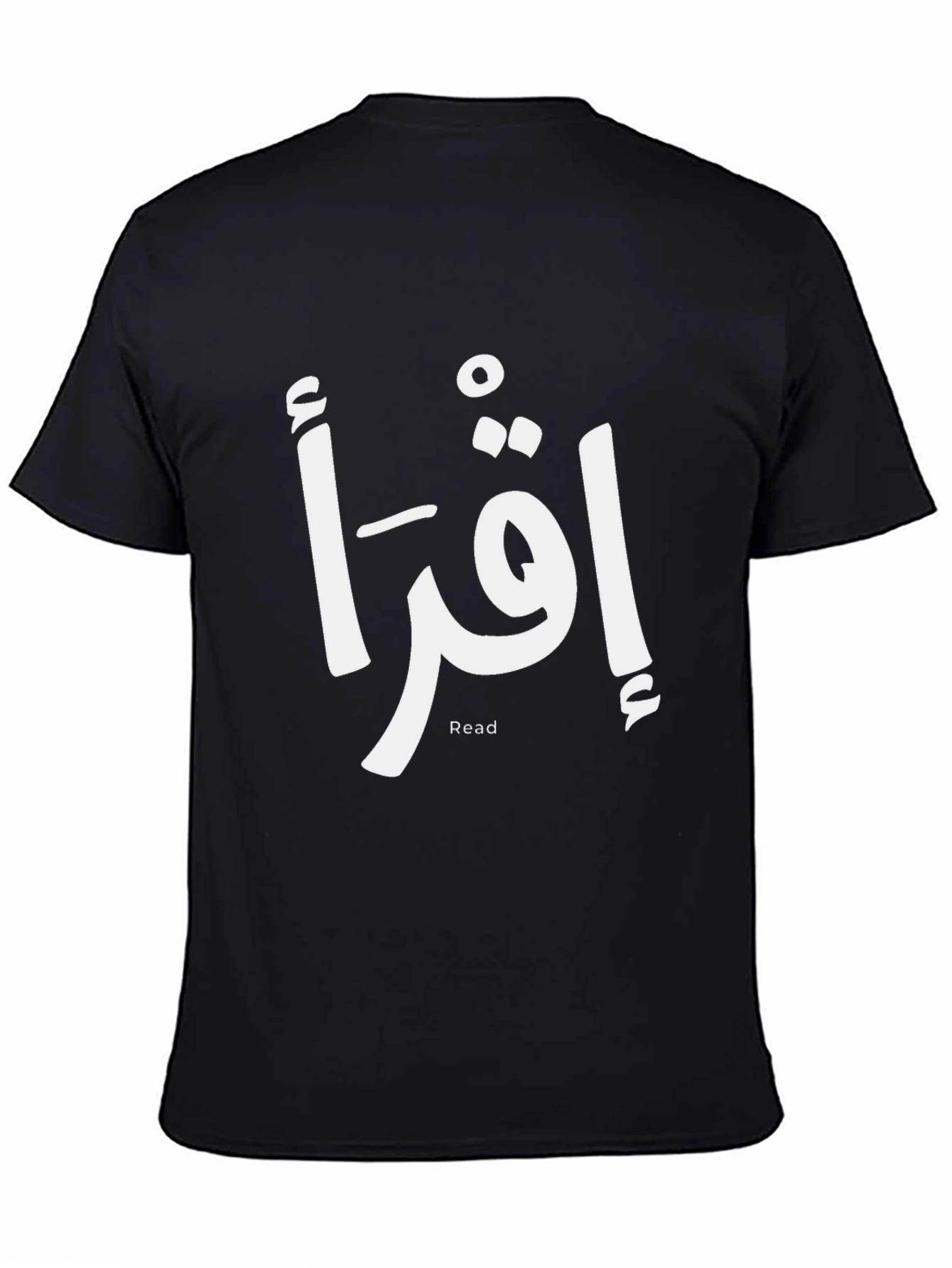 Stylish Read Arabic Calligraphy Black T-Shirt