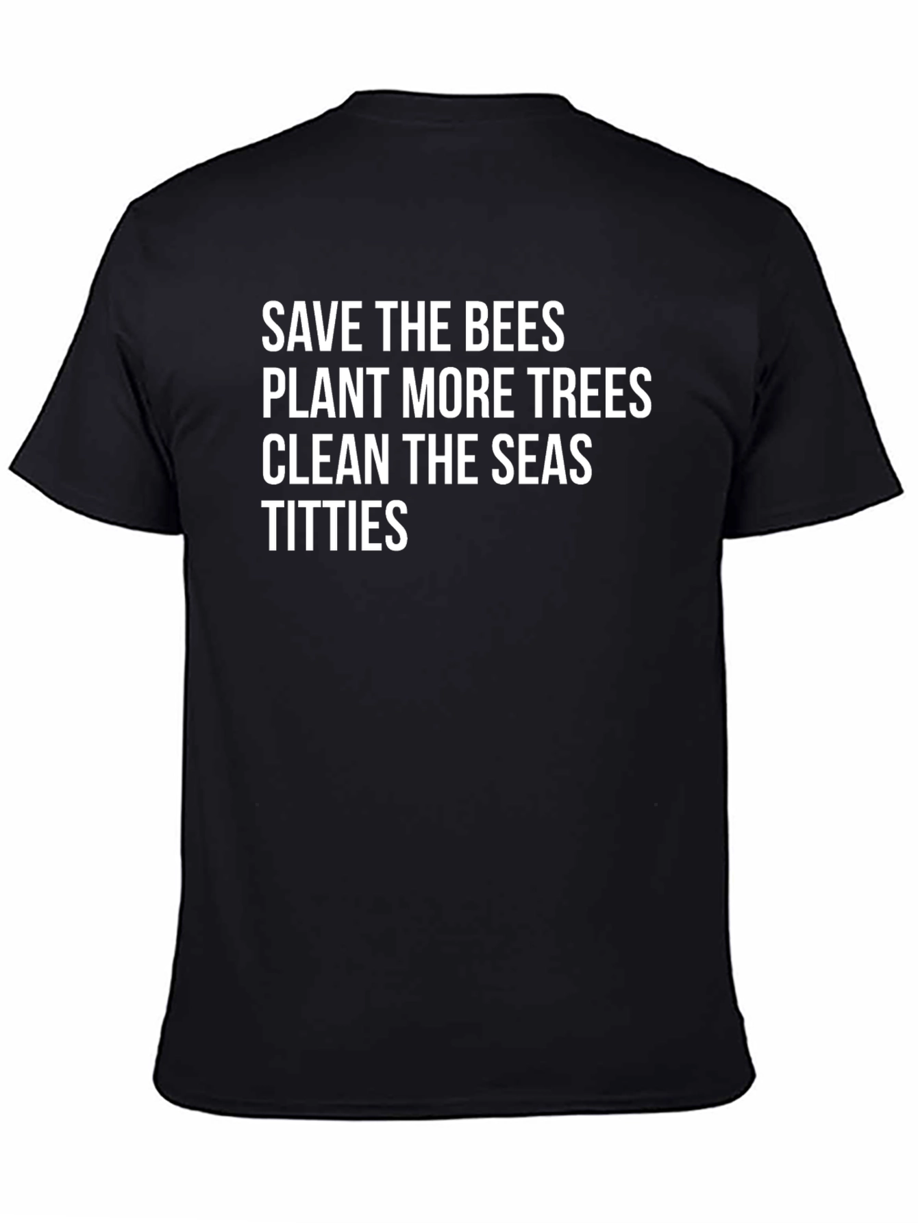 Save the Bees Graphic Print T-Shirt