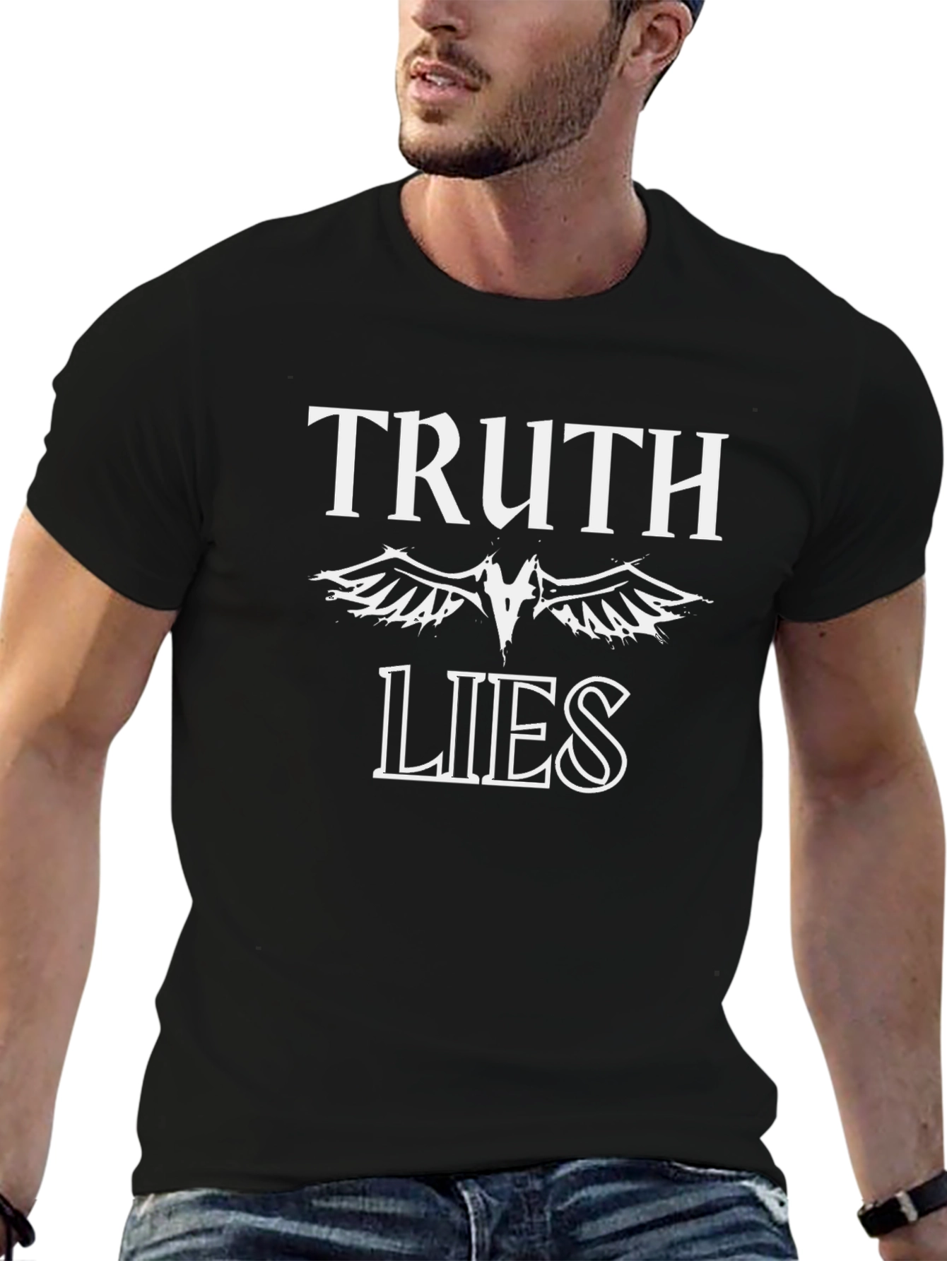 Truth Lies T-Shirt - Mens Graphic Tee