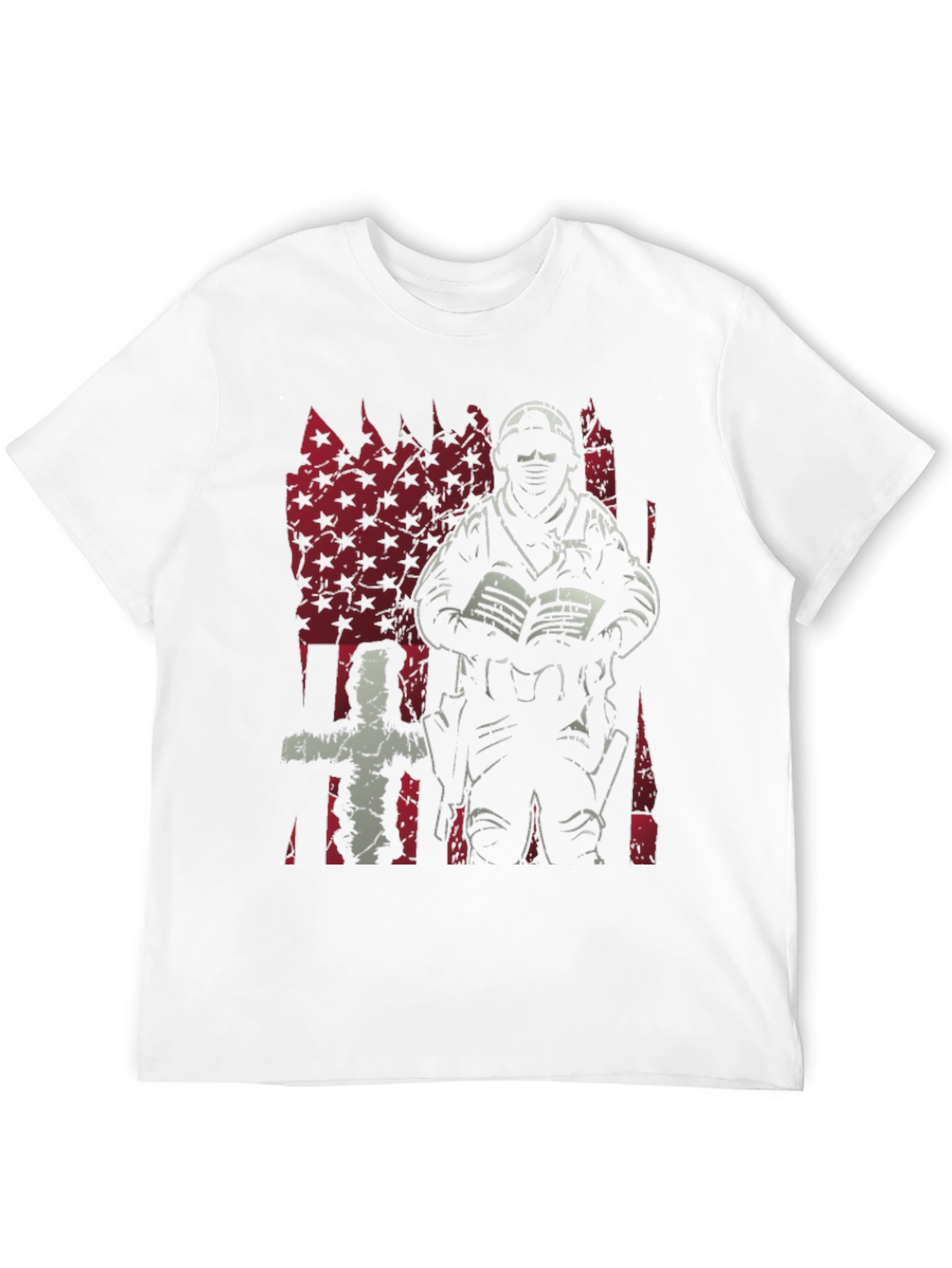 American Flag Tactical Military T-Shirt