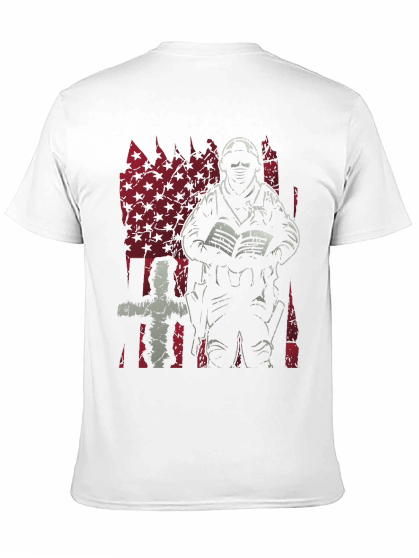 American Flag Tactical Military T-Shirt
