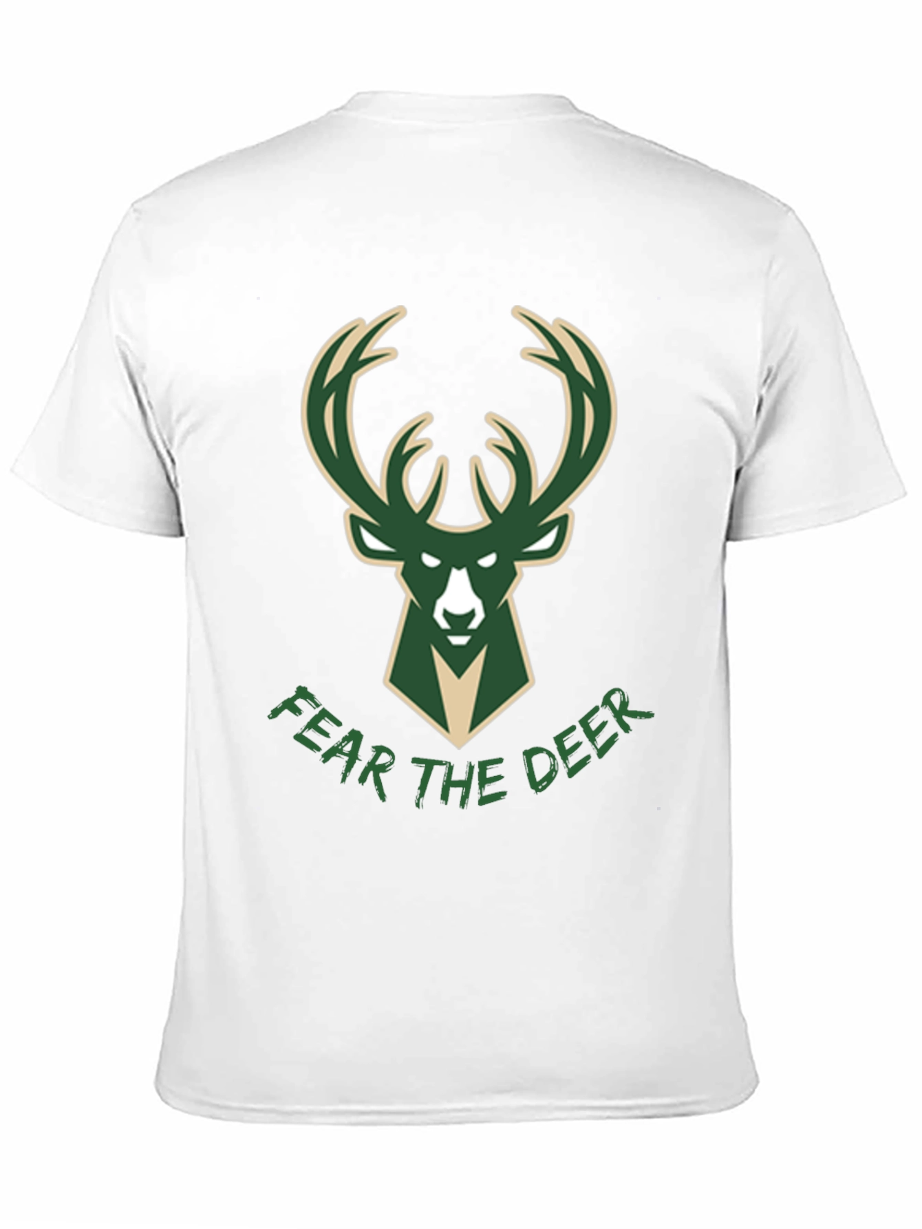 Fear the Deer Black Tee