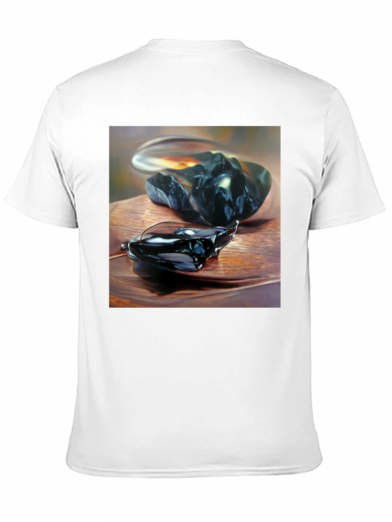 Obsidian Art Black T-Shirt