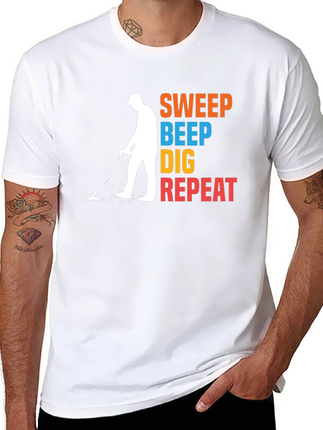 Sweep Beep Dig Repeat T-Shirt