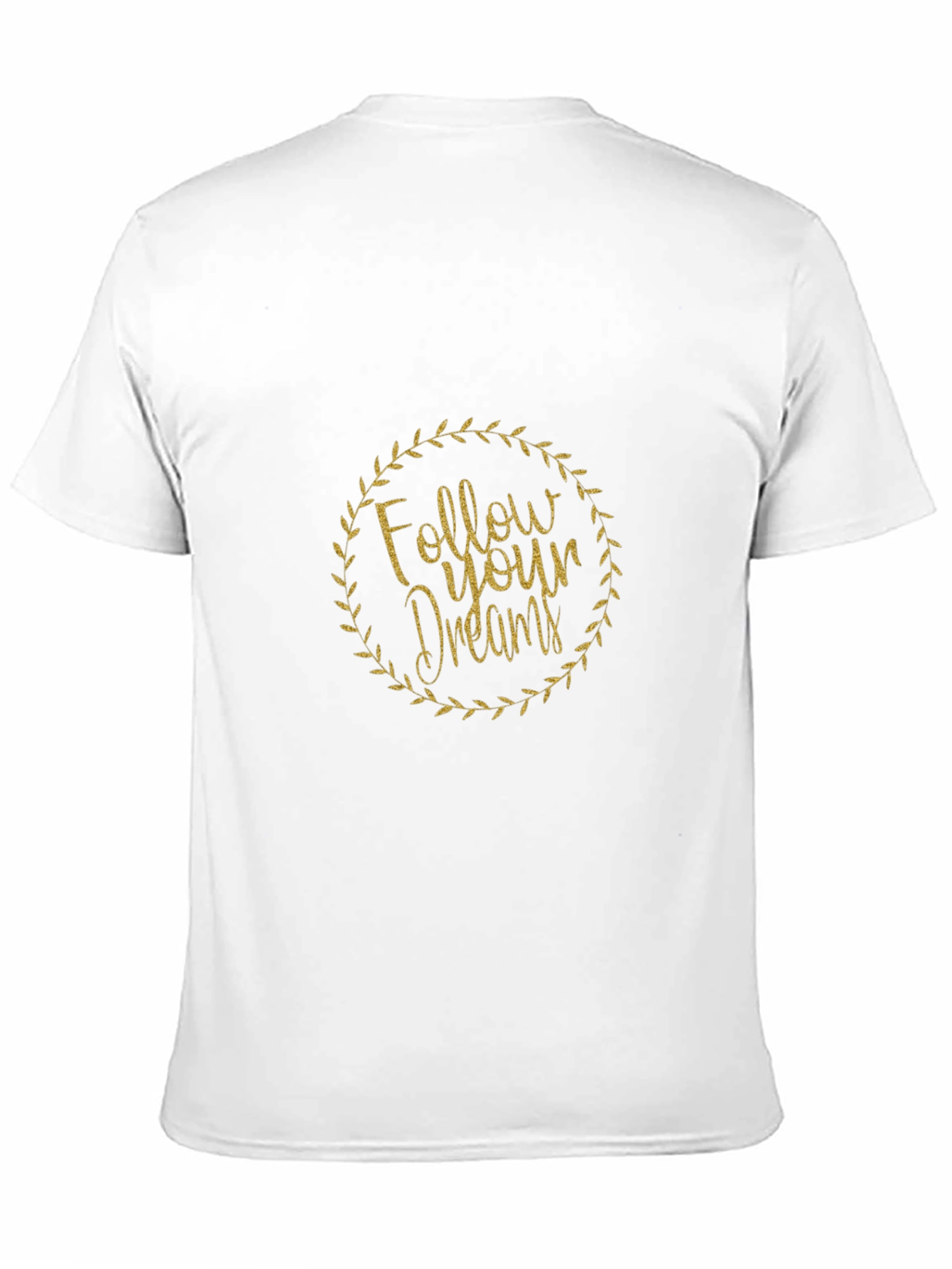 Follow Your Dreams Black Graphic Tee