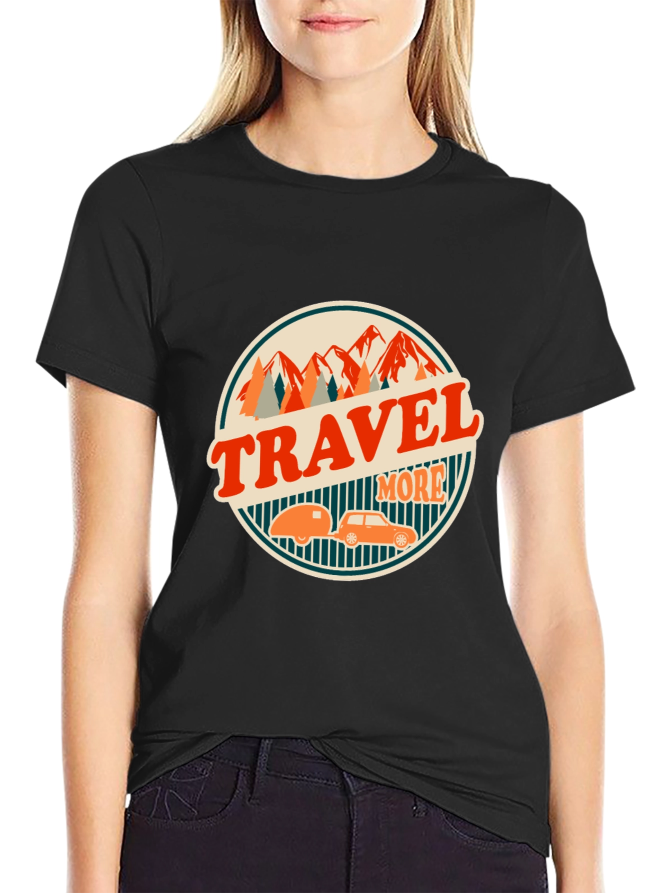 Travel More Graphic T-Shirt