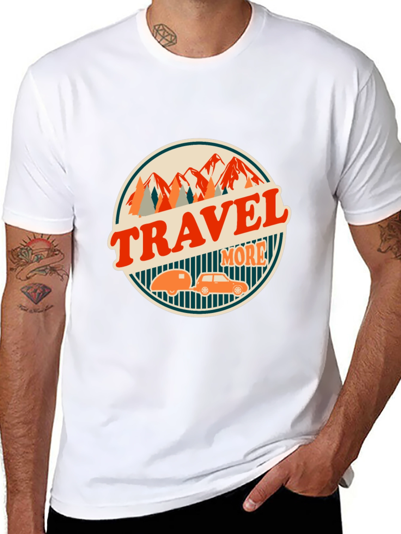 Travel More Graphic T-Shirt
