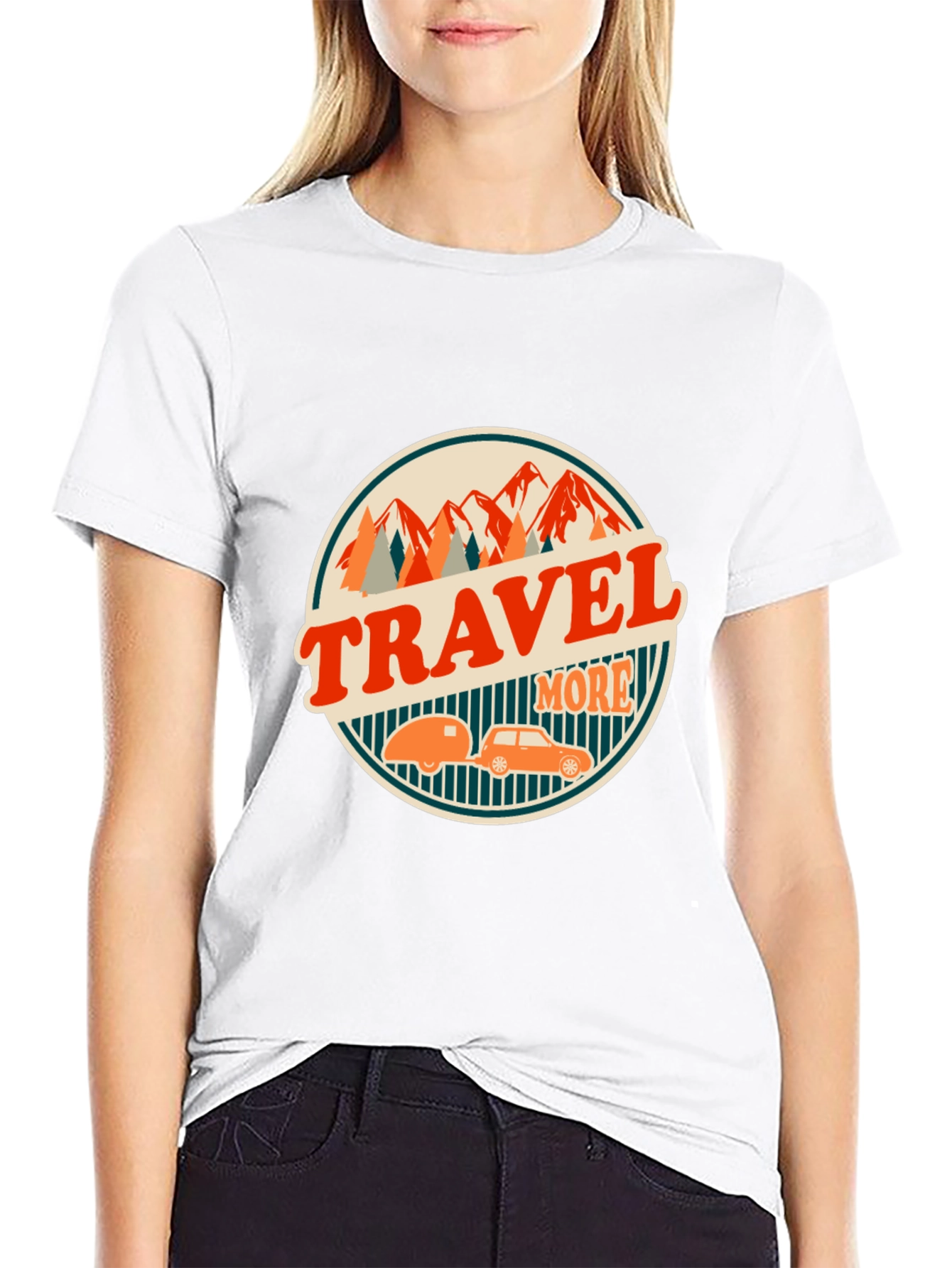 Travel More Graphic T-Shirt