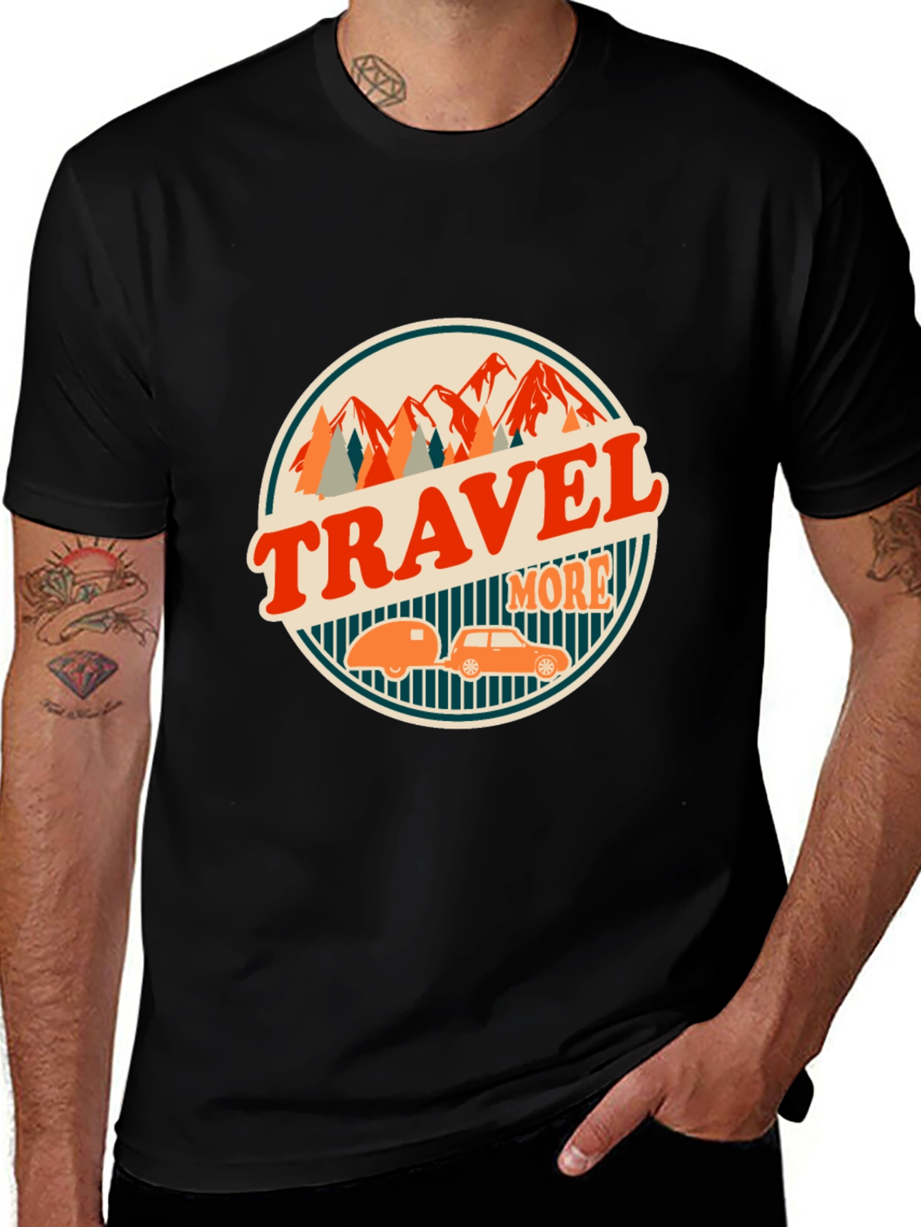 Travel More Graphic T-Shirt
