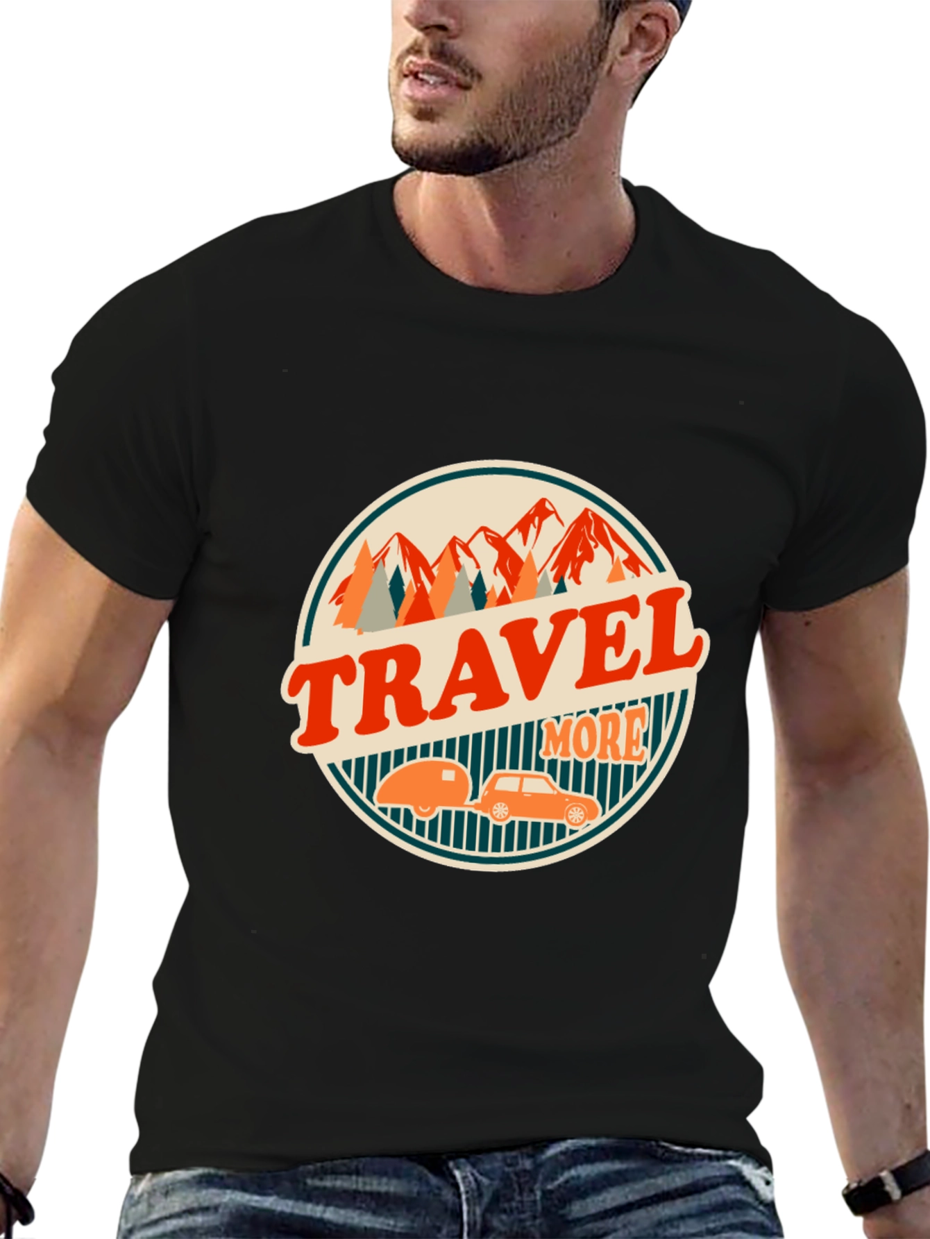Travel More Graphic T-Shirt