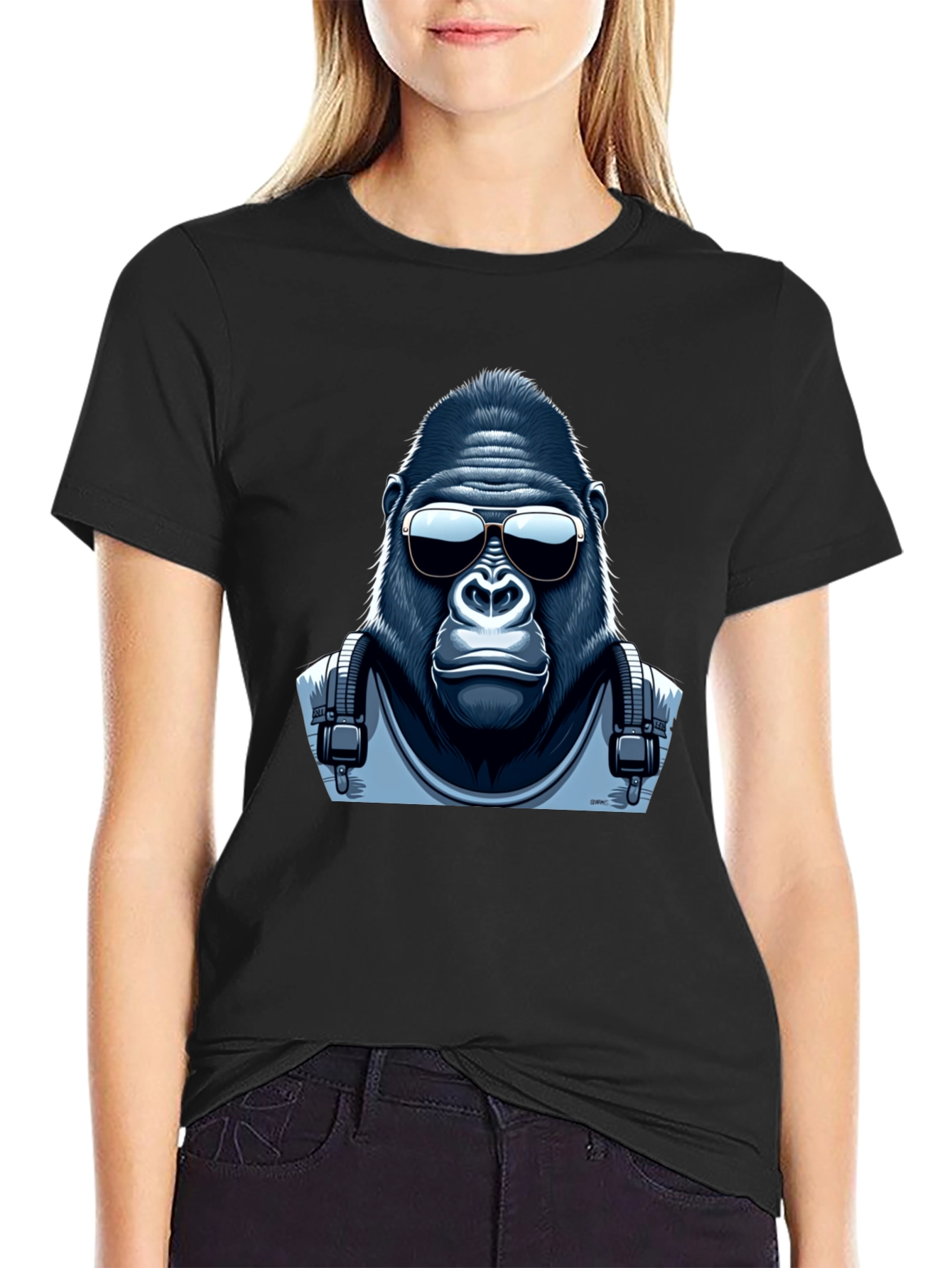Cool Gorilla Graphic T-Shirt - Modern Style