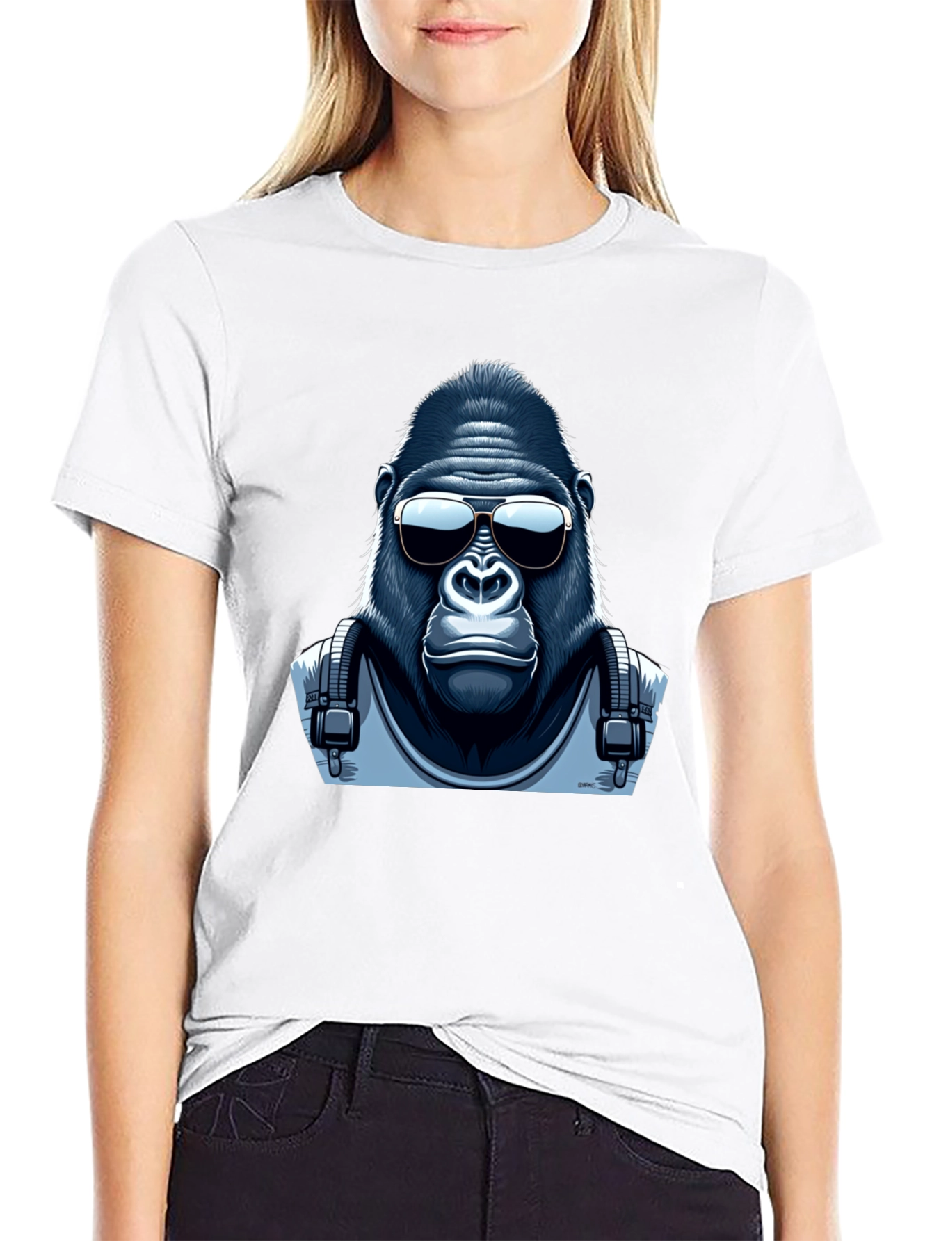 Cool Gorilla Graphic T-Shirt - Modern Style