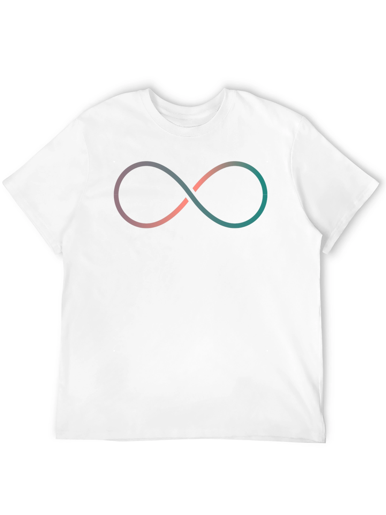 Infinity Symbol T-Shirt - Black Cotton Tee
