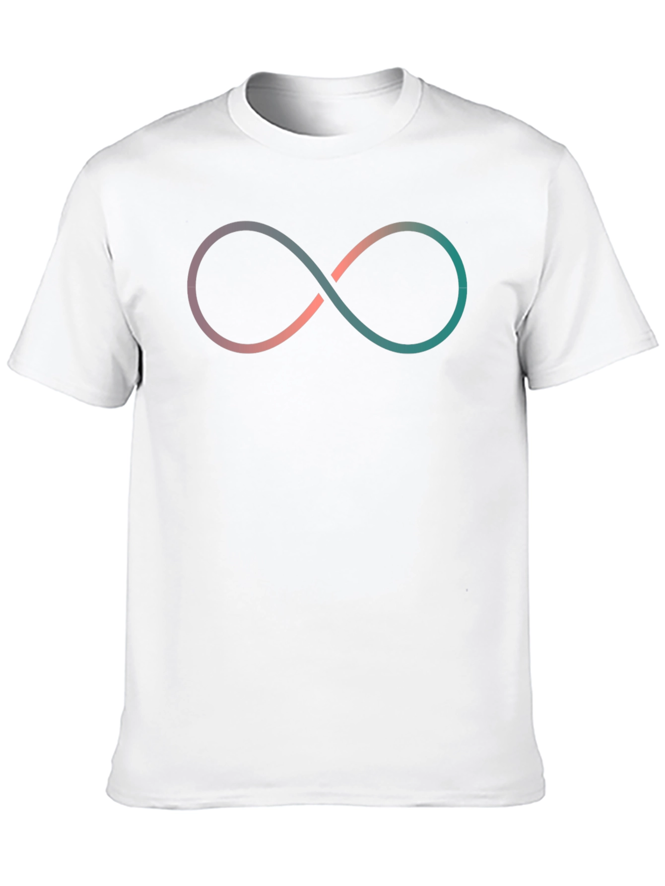 Infinity Symbol T-Shirt - Black Cotton Tee