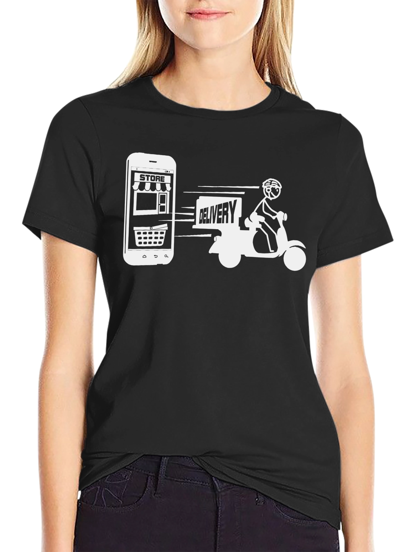 Online Store Delivery T-Shirt
