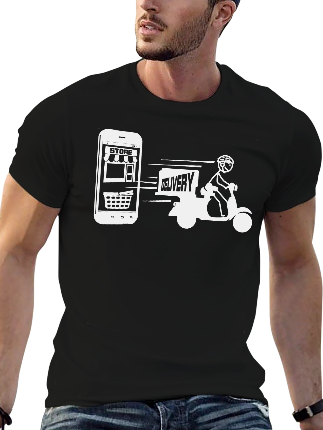 Online Store Delivery T-Shirt