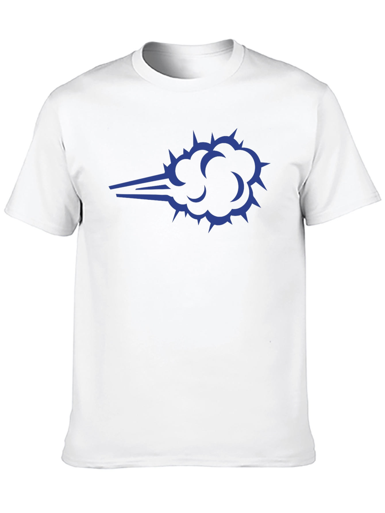 Cool Cloud Graphic Black Tee