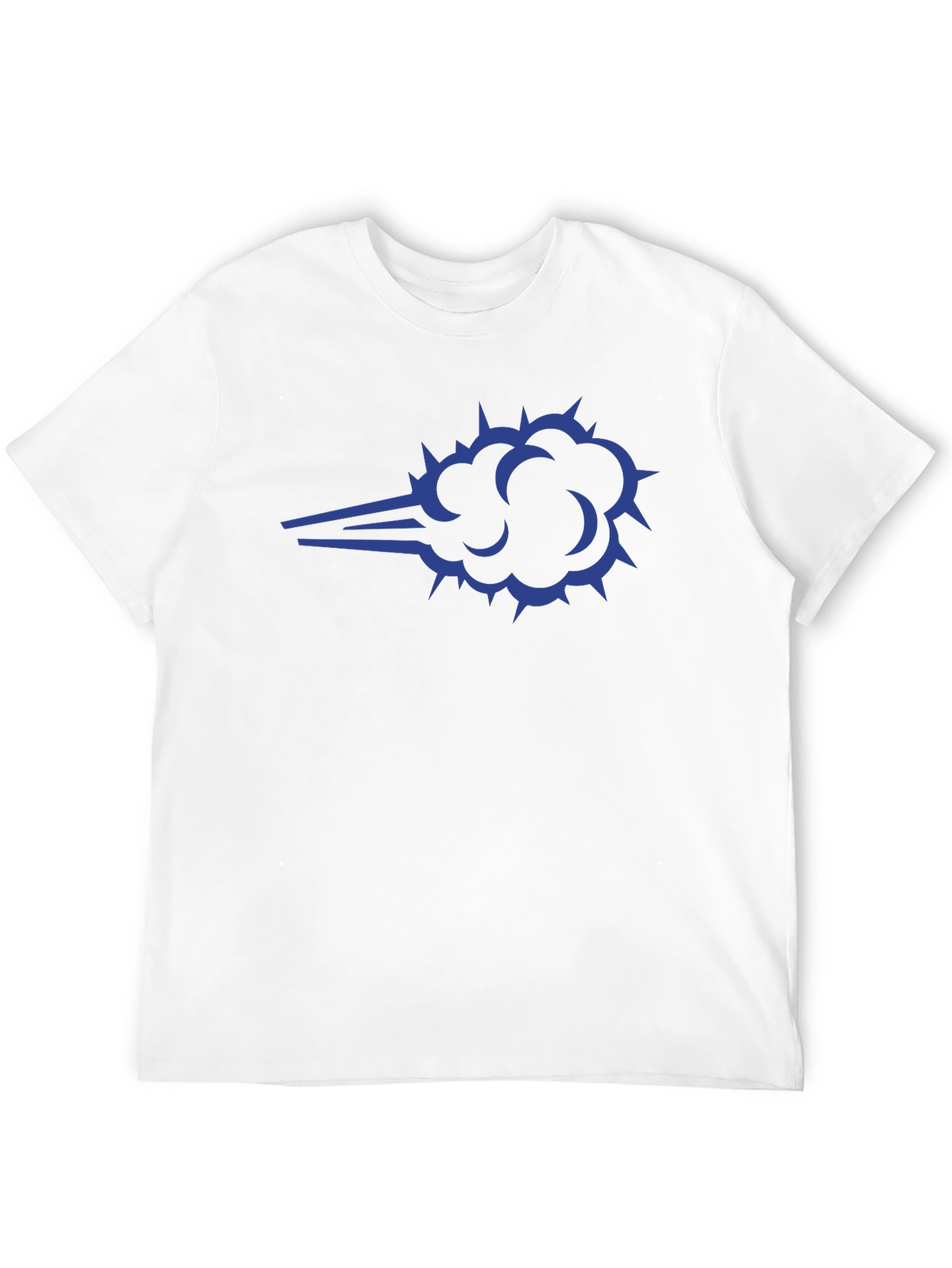 Cool Cloud Graphic Black Tee