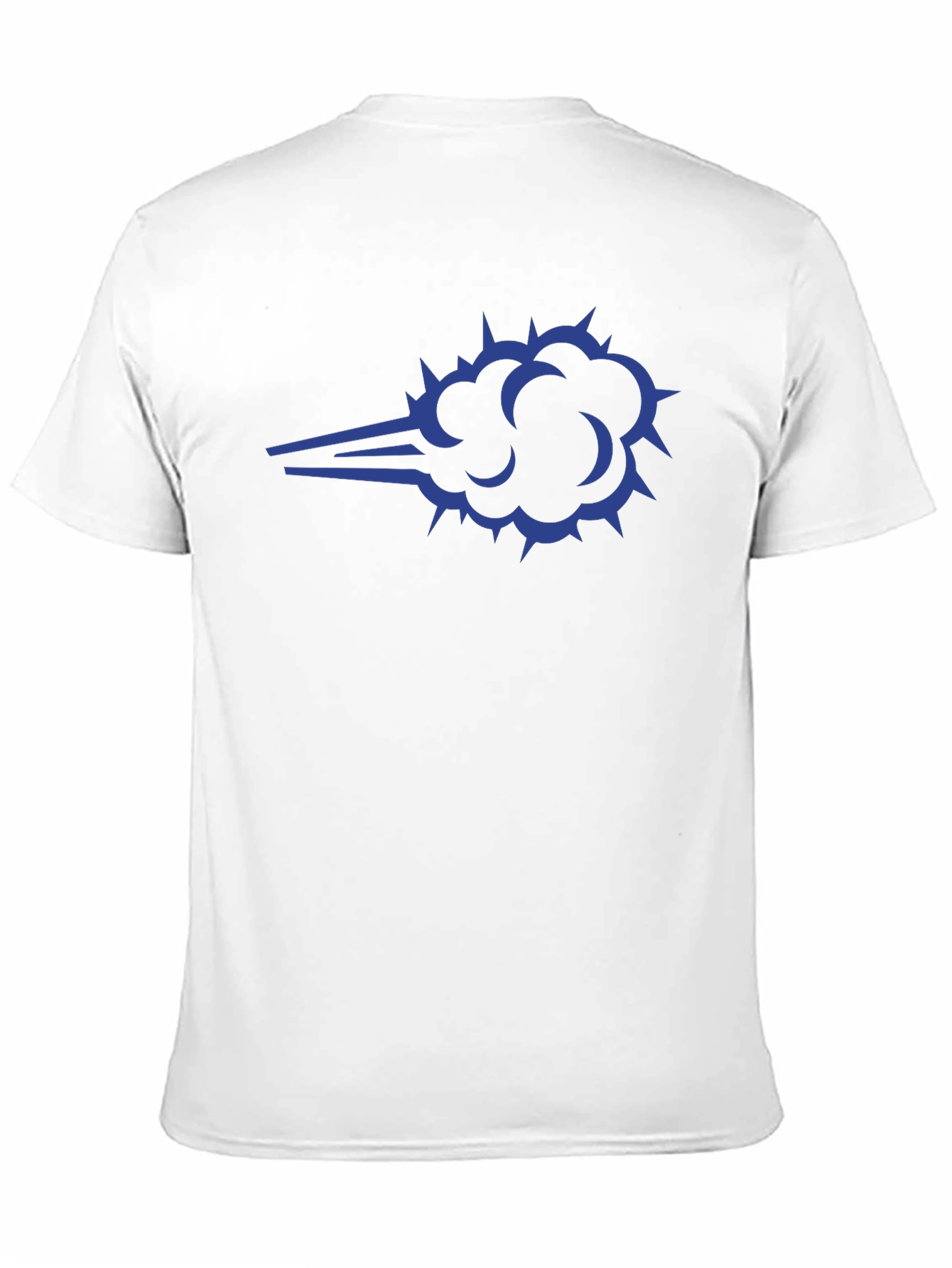 Cool Cloud Graphic Black Tee