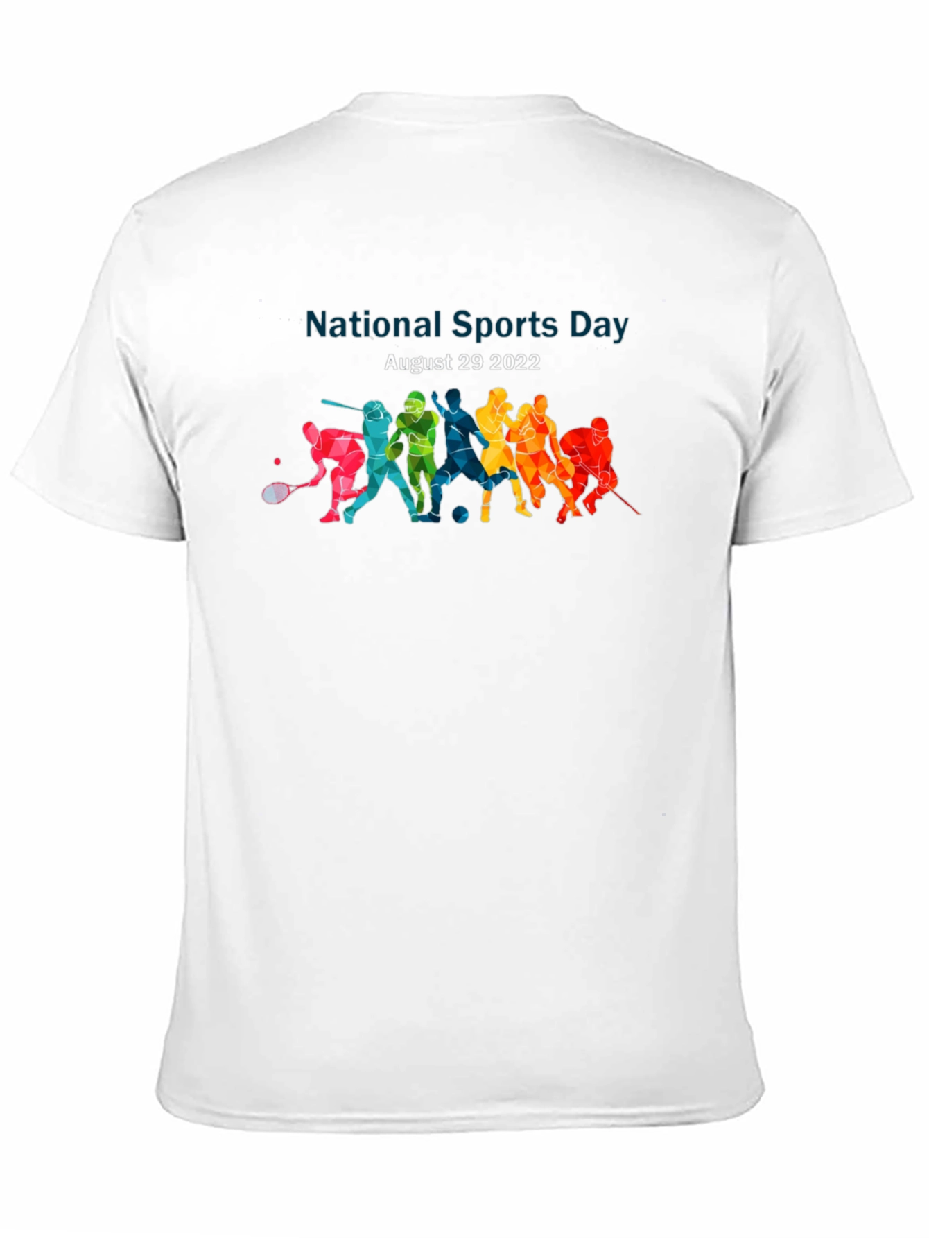 National Sports Day Graphic T-Shirt August 29 2022