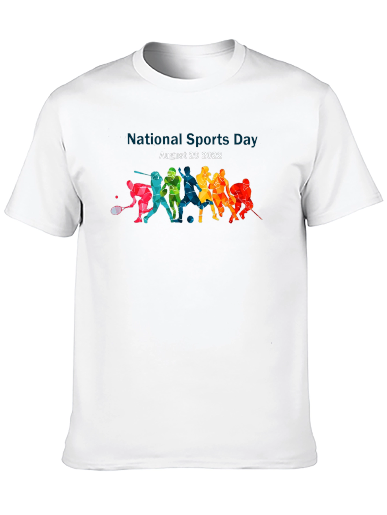 National Sports Day Graphic T-Shirt August 29 2022