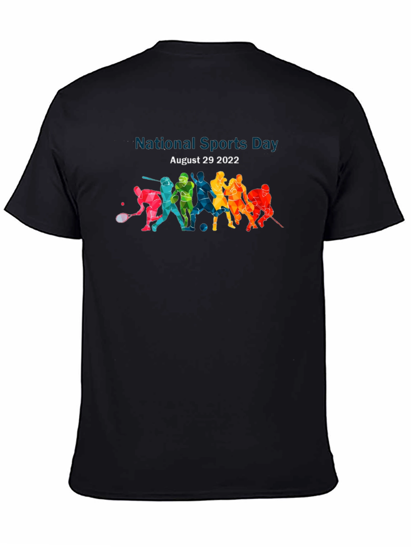 National Sports Day Graphic T-Shirt August 29 2022