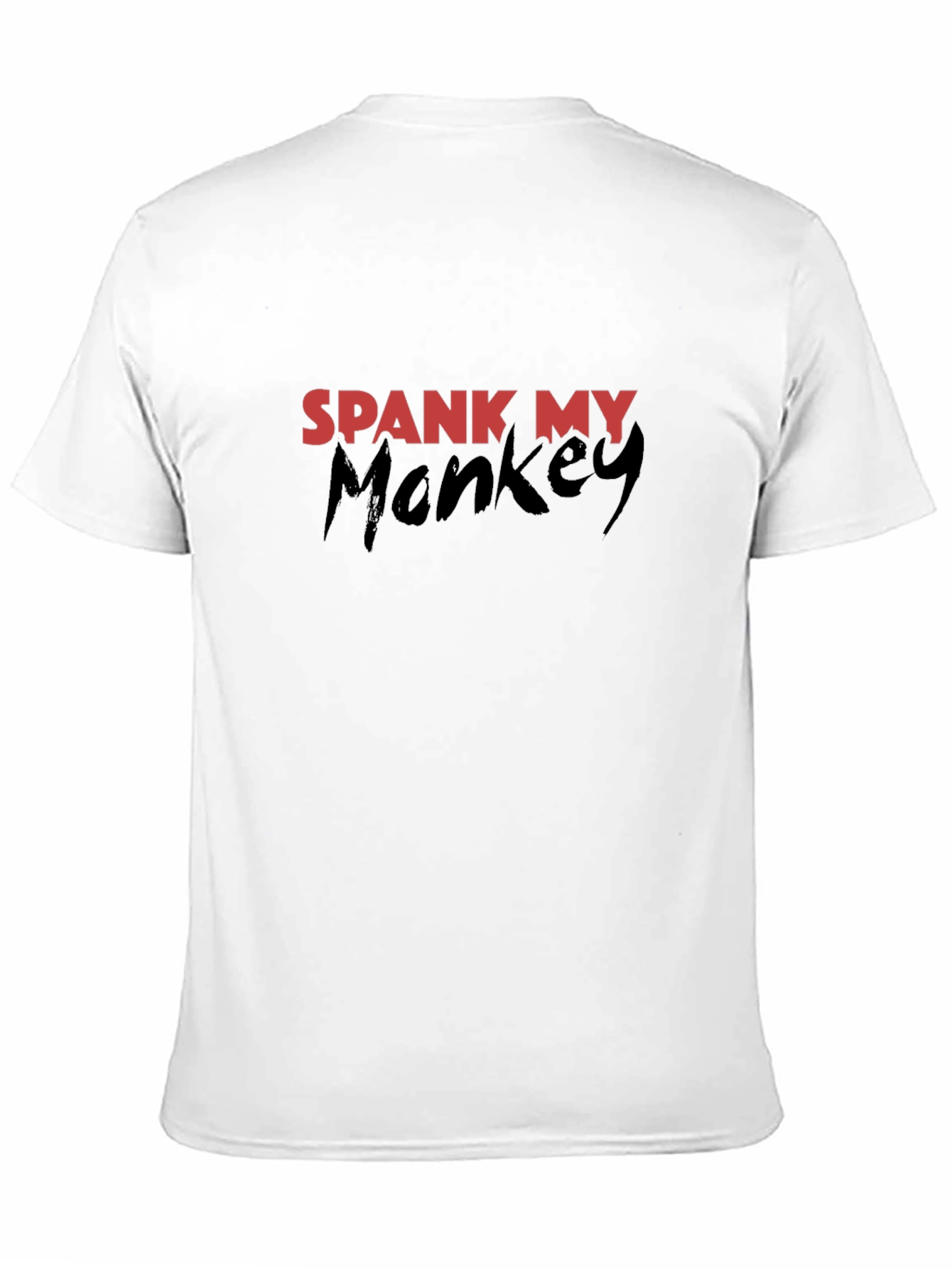 Spank My Monkey Graphic T-Shirt - Black
