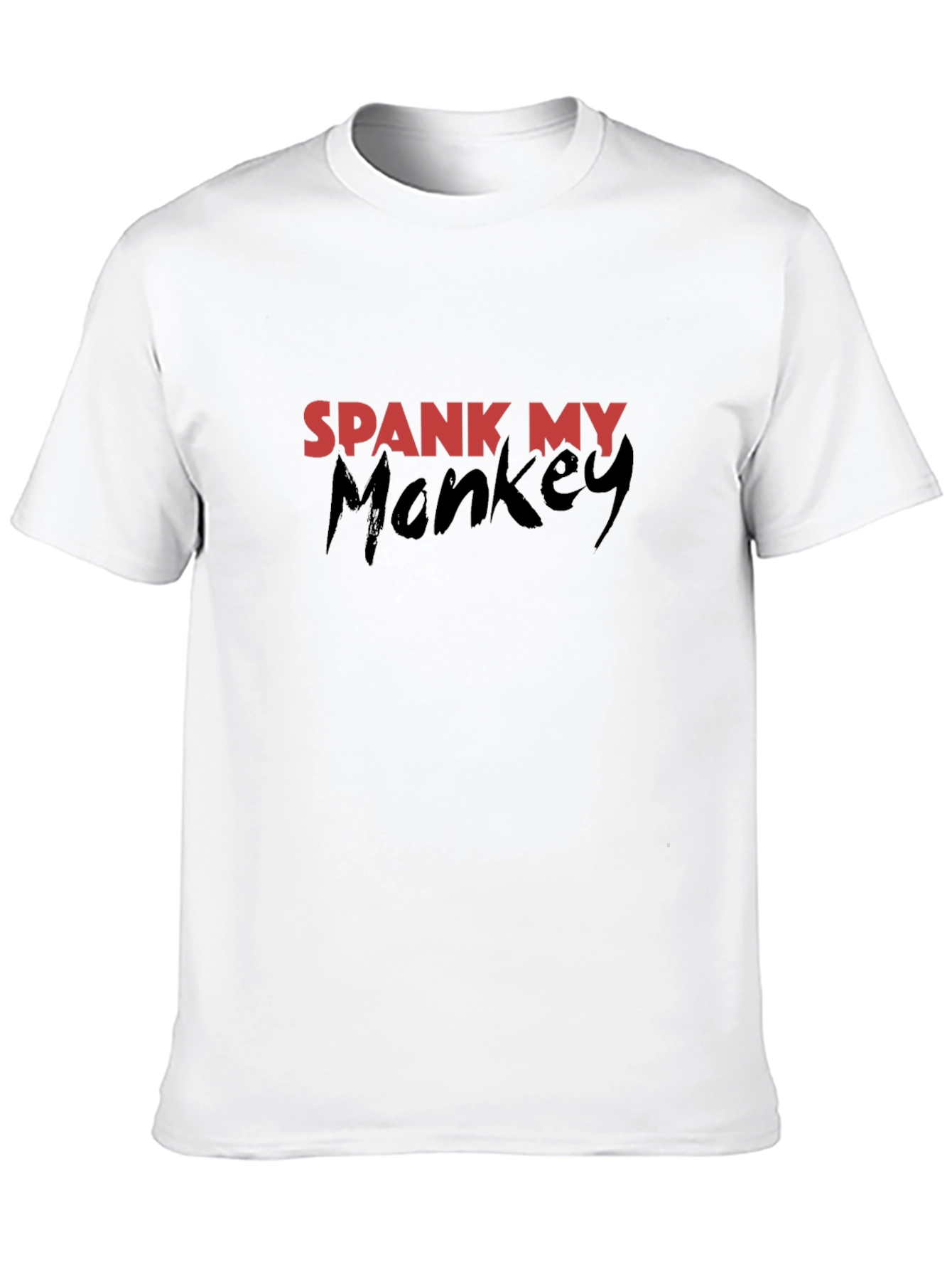 Spank My Monkey Graphic T-Shirt - Black