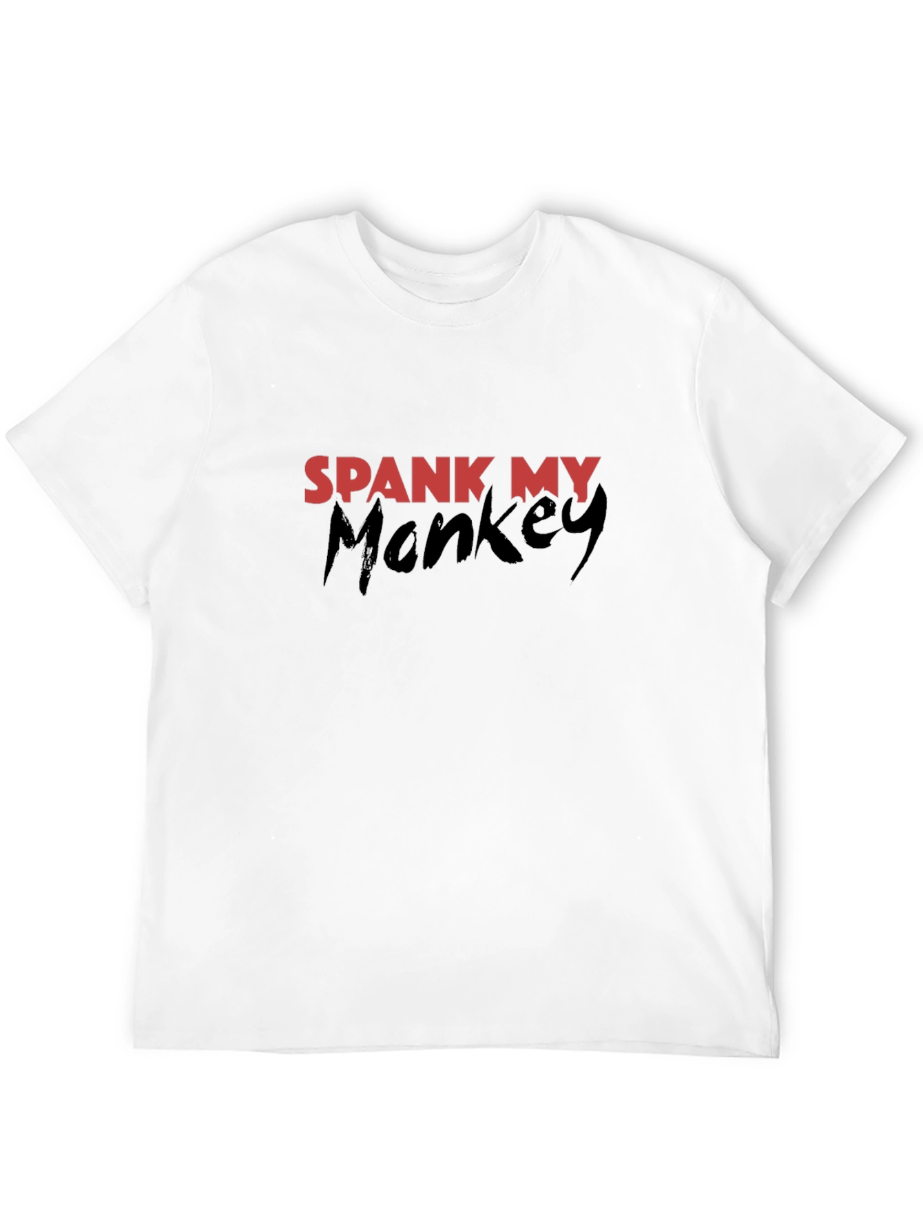 Spank My Monkey Graphic T-Shirt - Black