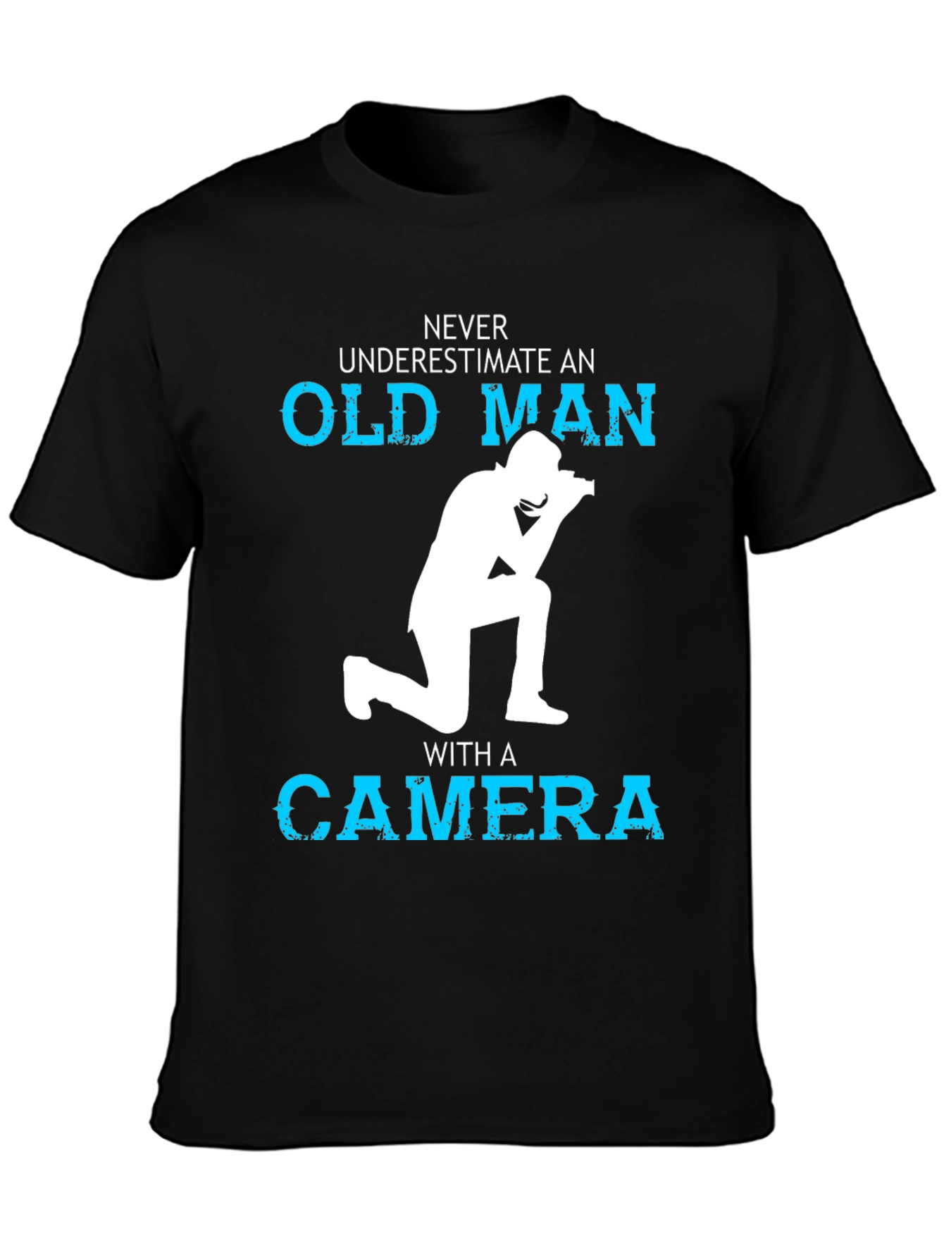 Never Underestimate Old Man T-Shirt