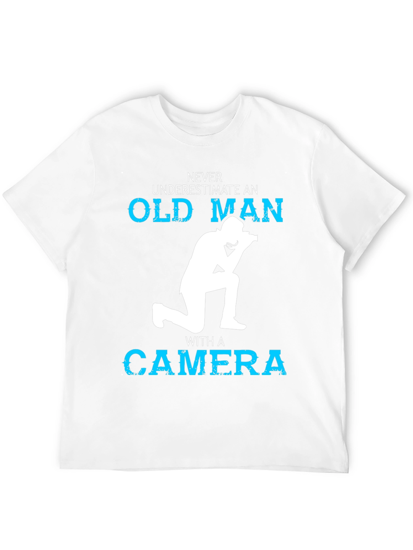 Never Underestimate Old Man T-Shirt