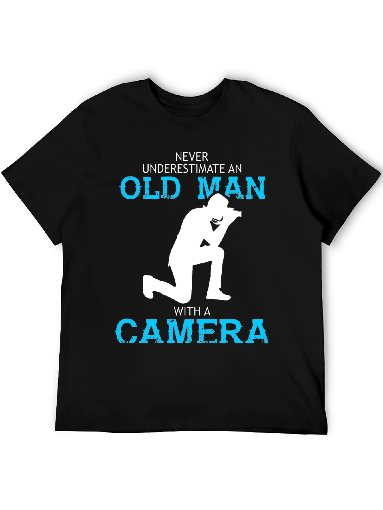 Never Underestimate Old Man T-Shirt