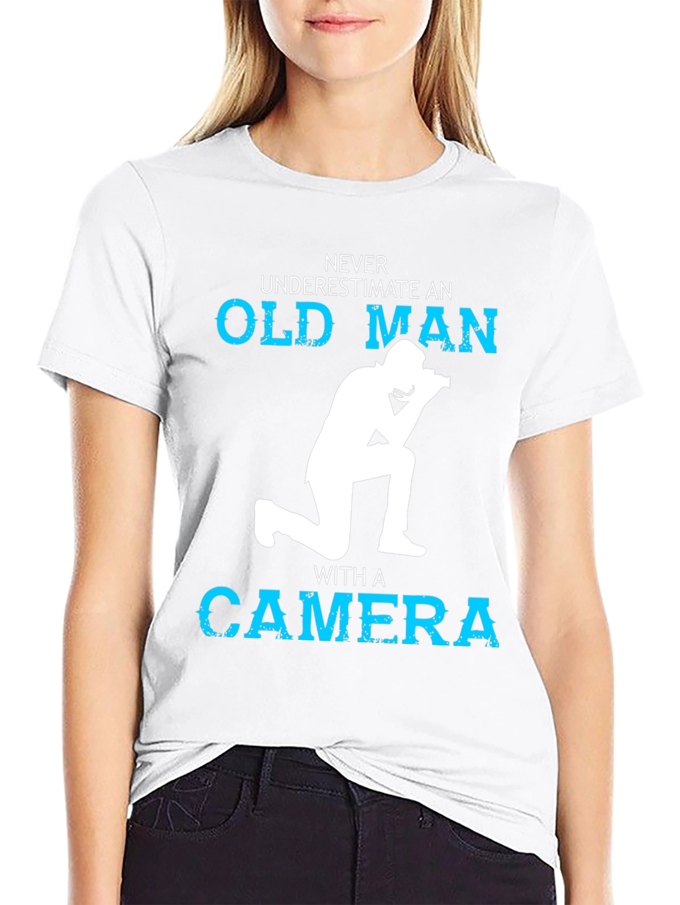 Never Underestimate Old Man T-Shirt