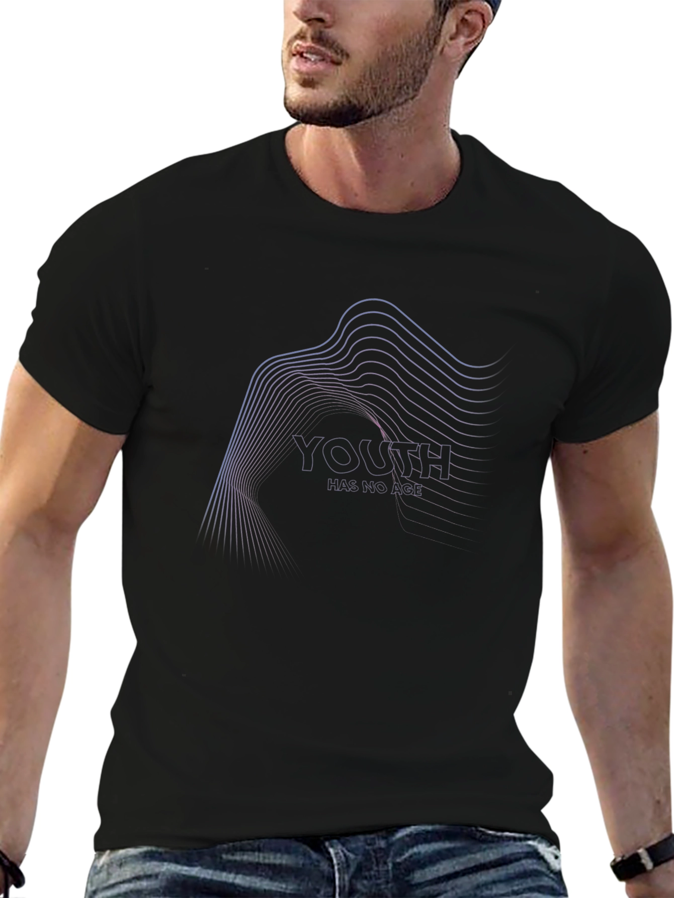 Youth Graphic Black T-Shirt
