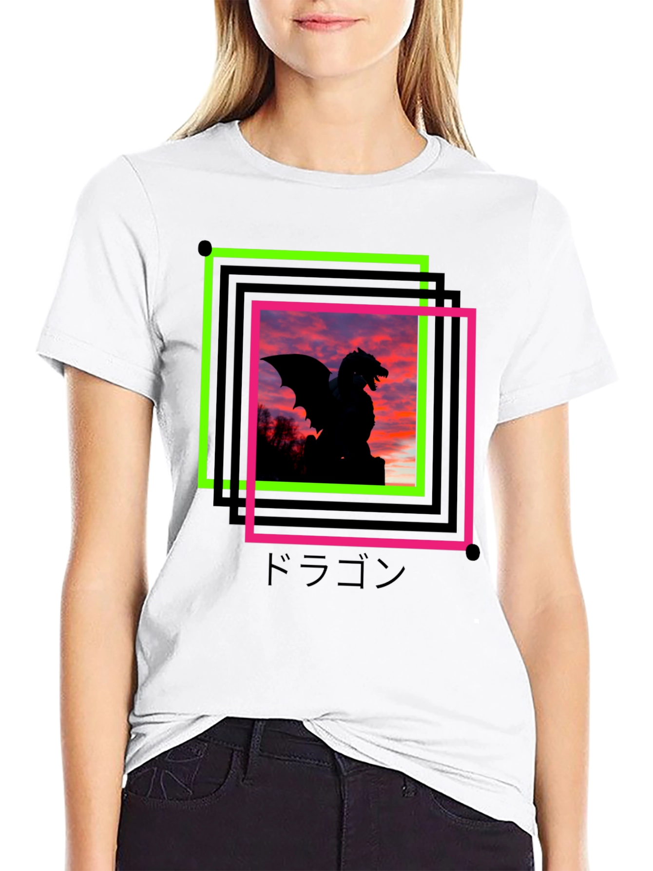 Dragon Silhouette Graphic Tee