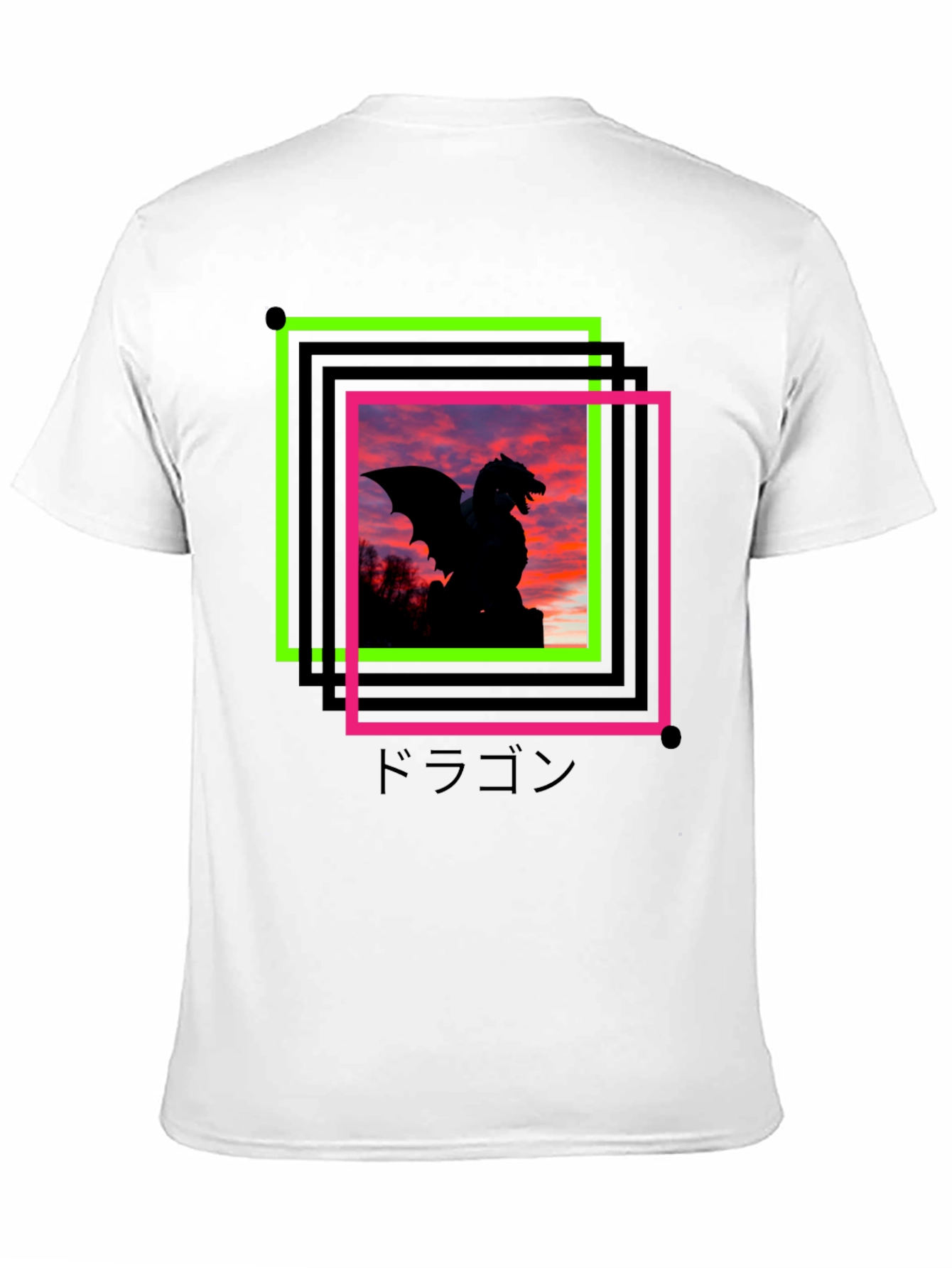 Dragon Silhouette Graphic Tee