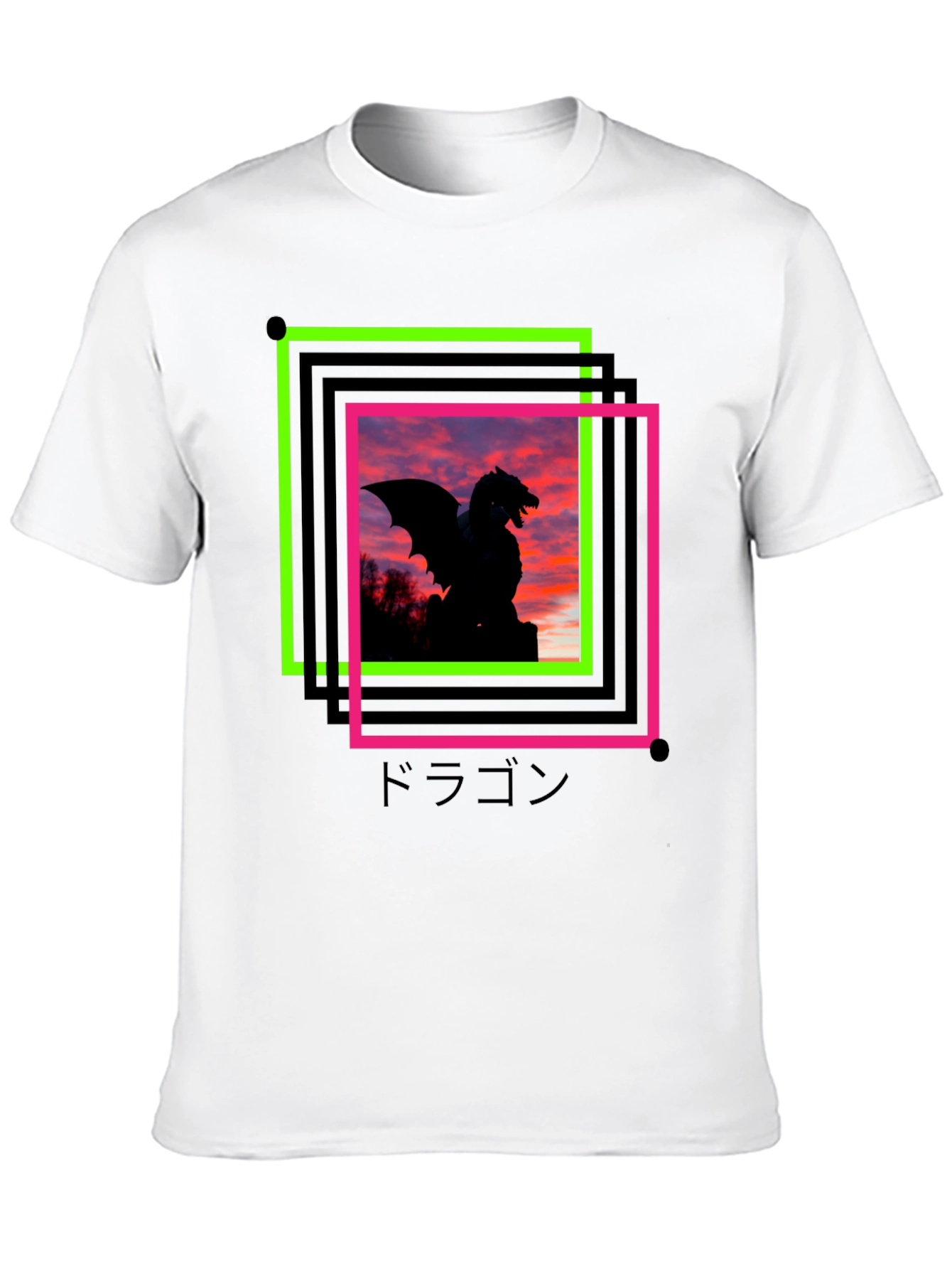 Dragon Silhouette Graphic Tee
