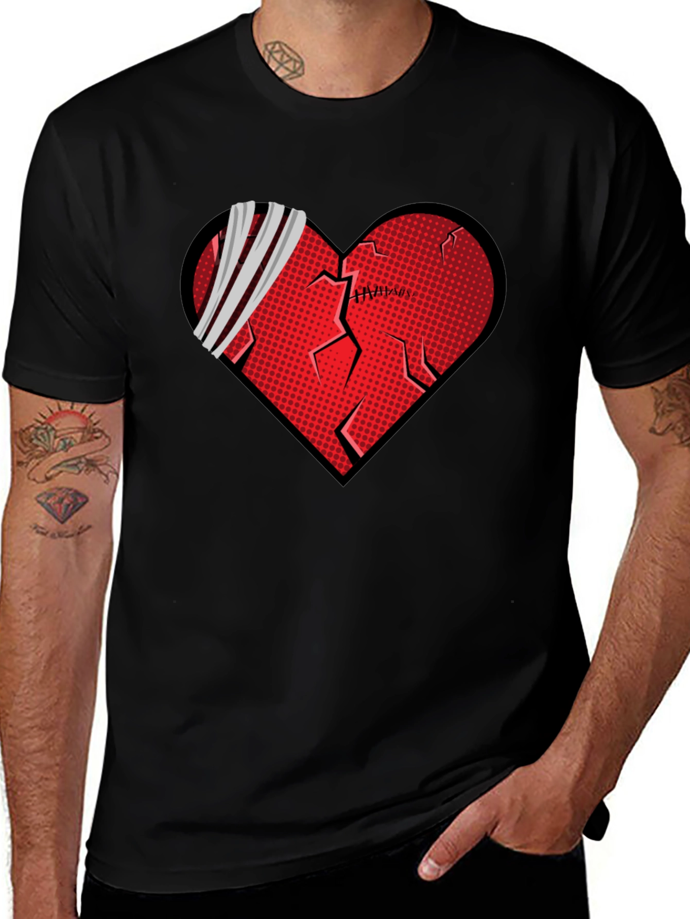 Broken Heart Repair Graphic T-Shirt