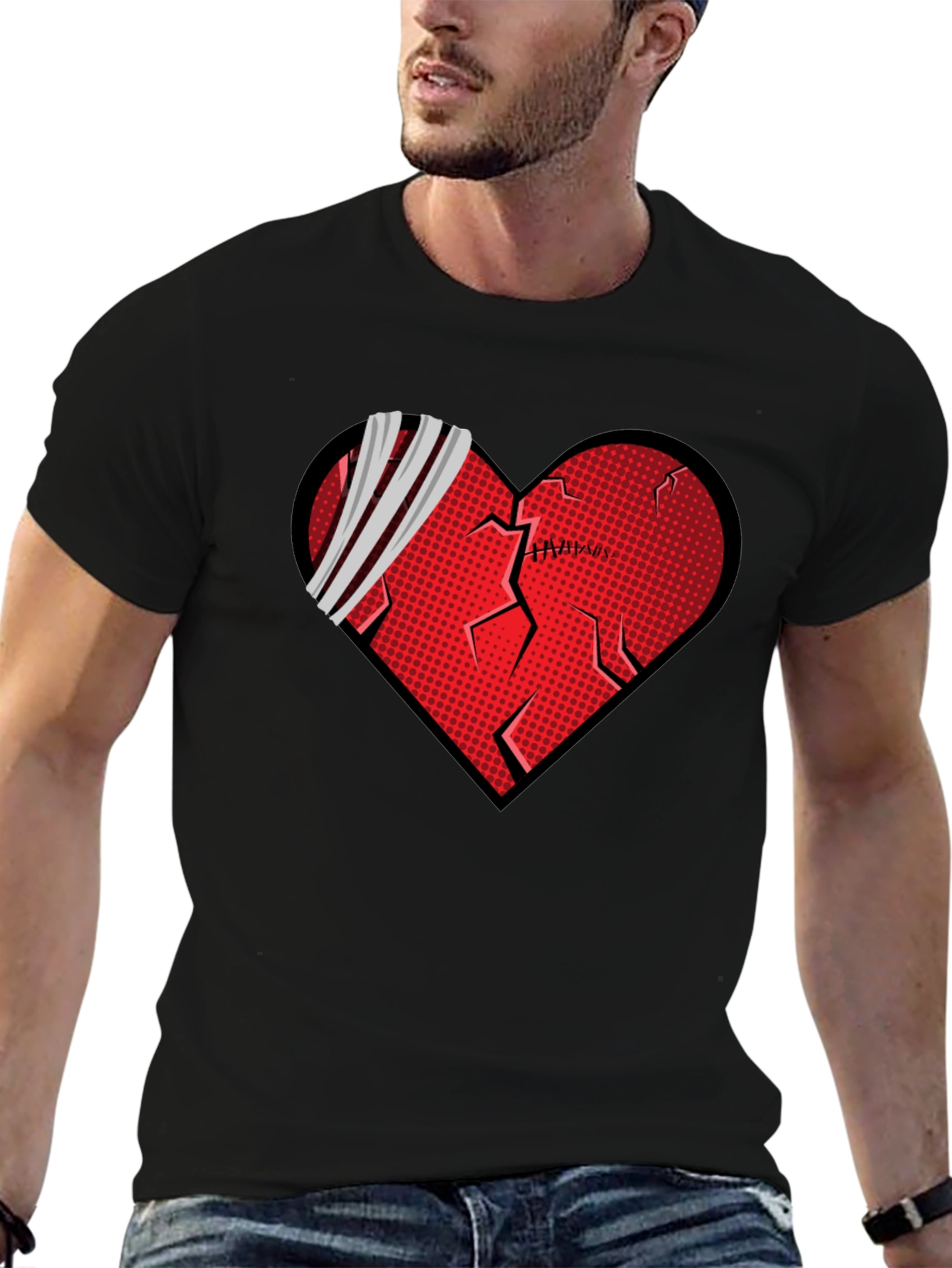 Broken Heart Repair Graphic T-Shirt