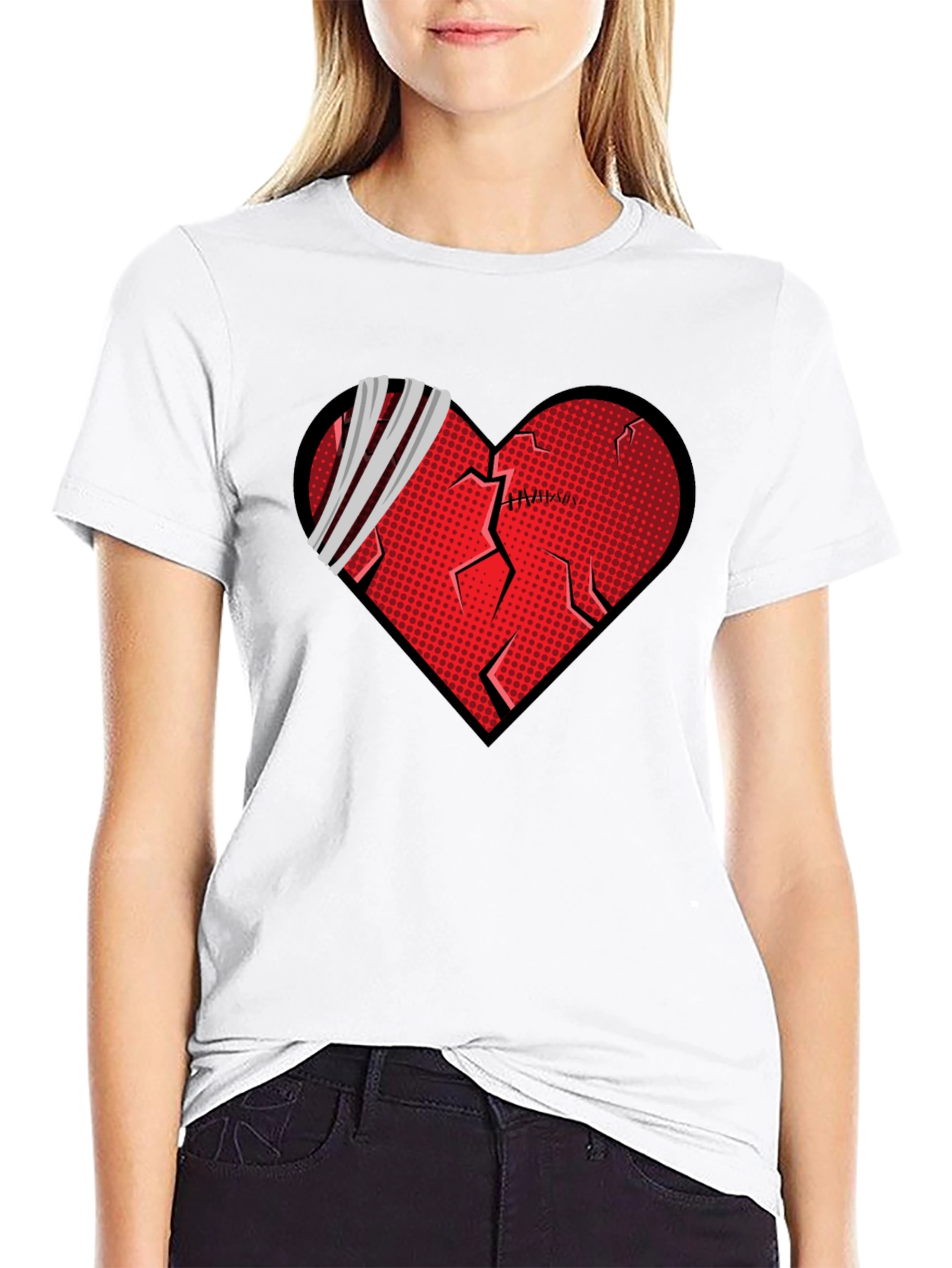 Broken Heart Repair Graphic T-Shirt