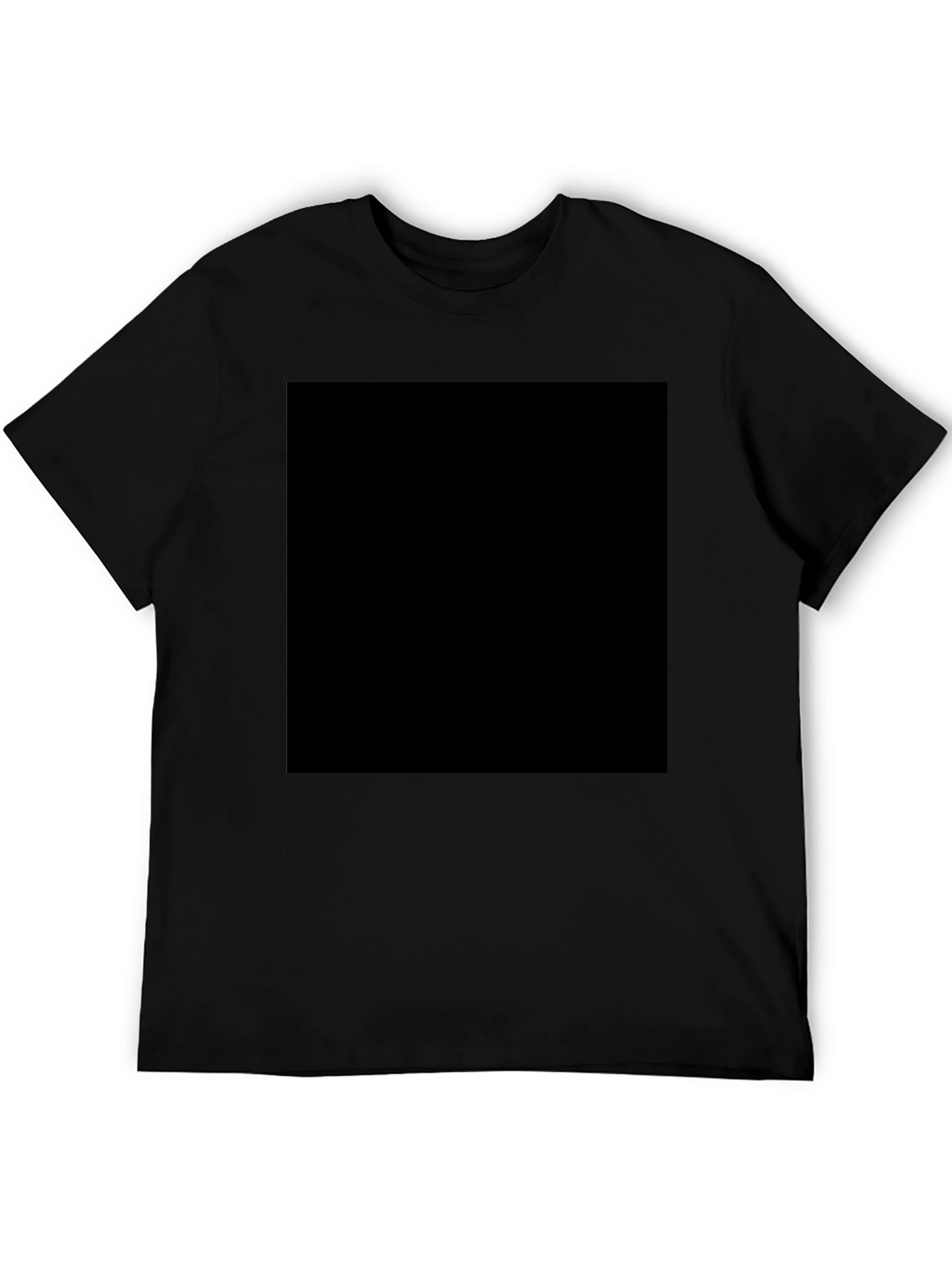 Classic Black Cotton T-Shirt - Everyday Style