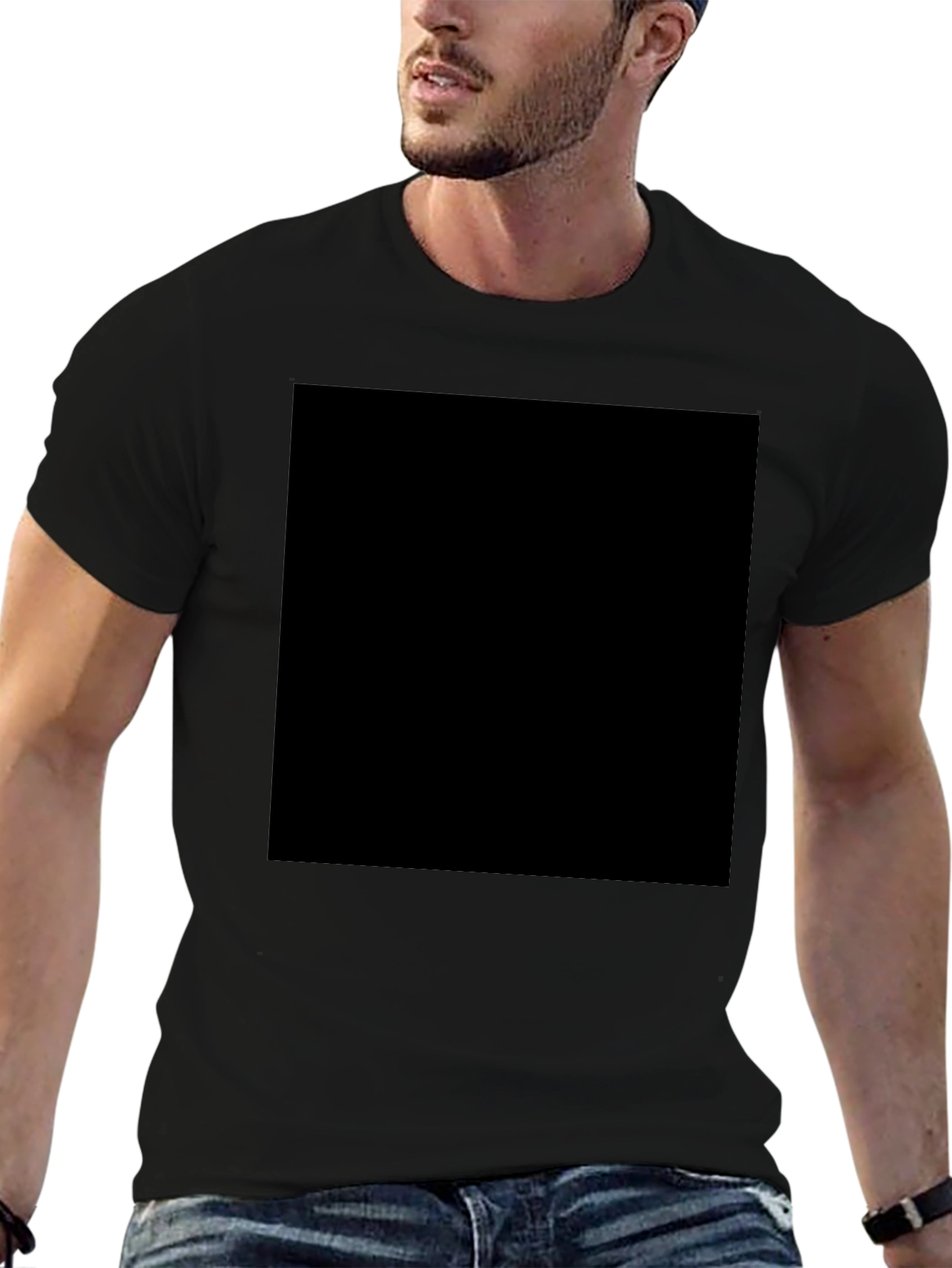 Classic Black Cotton T-Shirt - Everyday Style